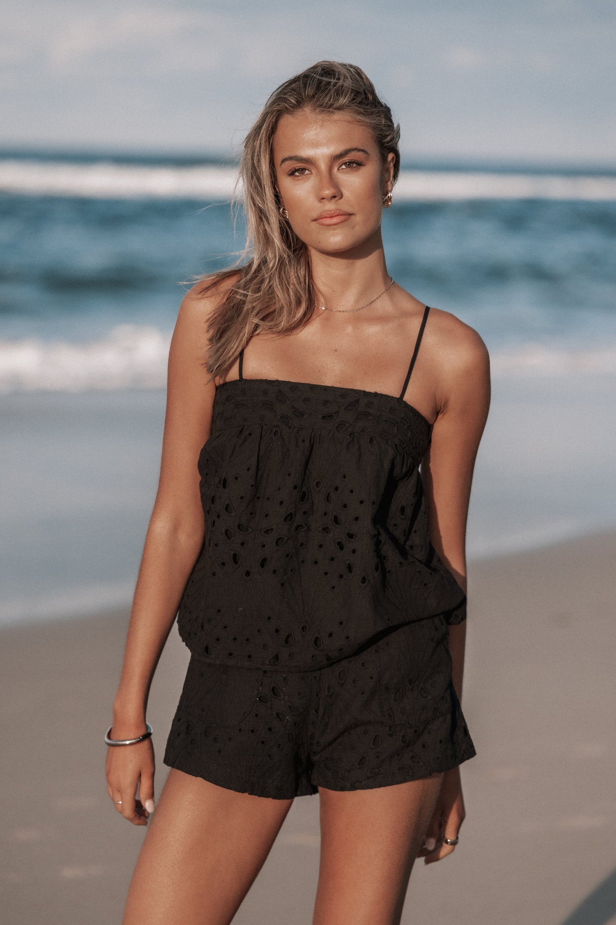 Calla Short Set in Black – view 1 of 9