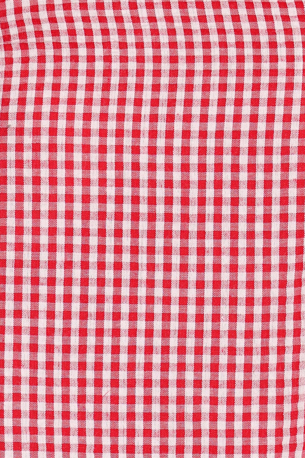 Callum Short Set in Red Gingham – view 8 of 8