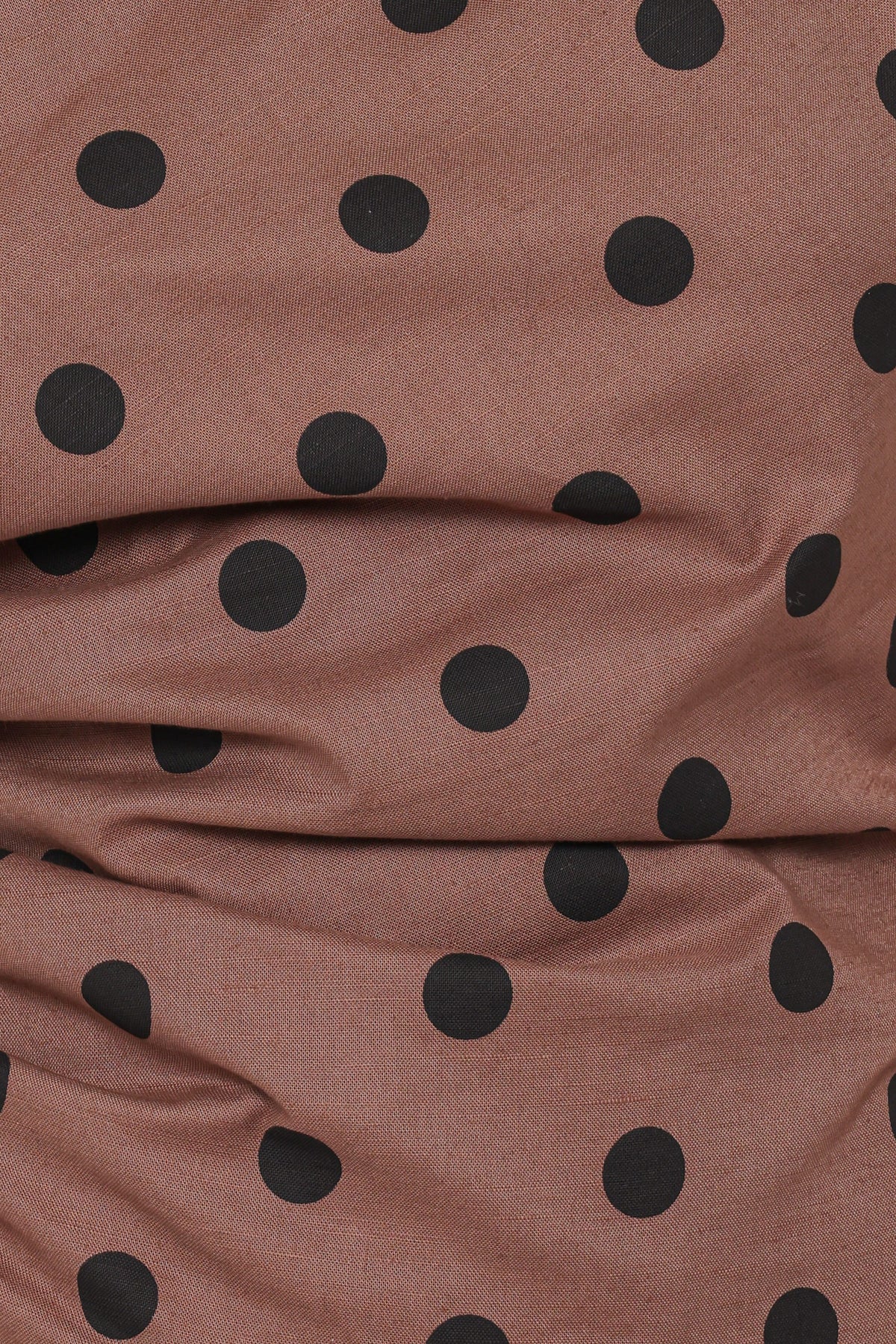 Carter Short Set in Brown Polka Dot – view 7 of 7