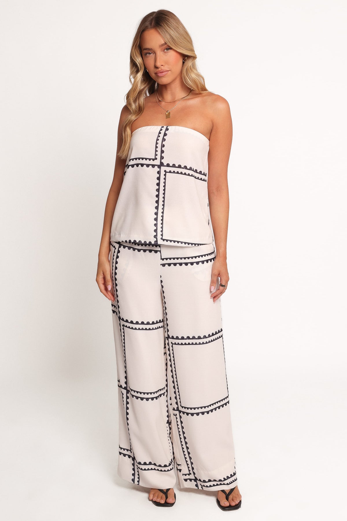 Ezra Pant Set in White – view 3 of 9