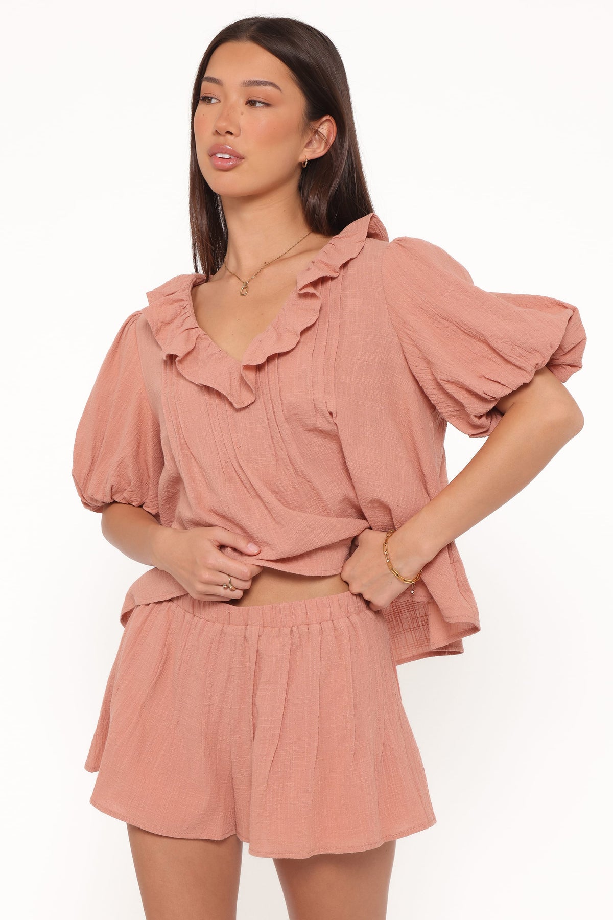 Felicity Short Set in Dusty Rose – view 6 of 7