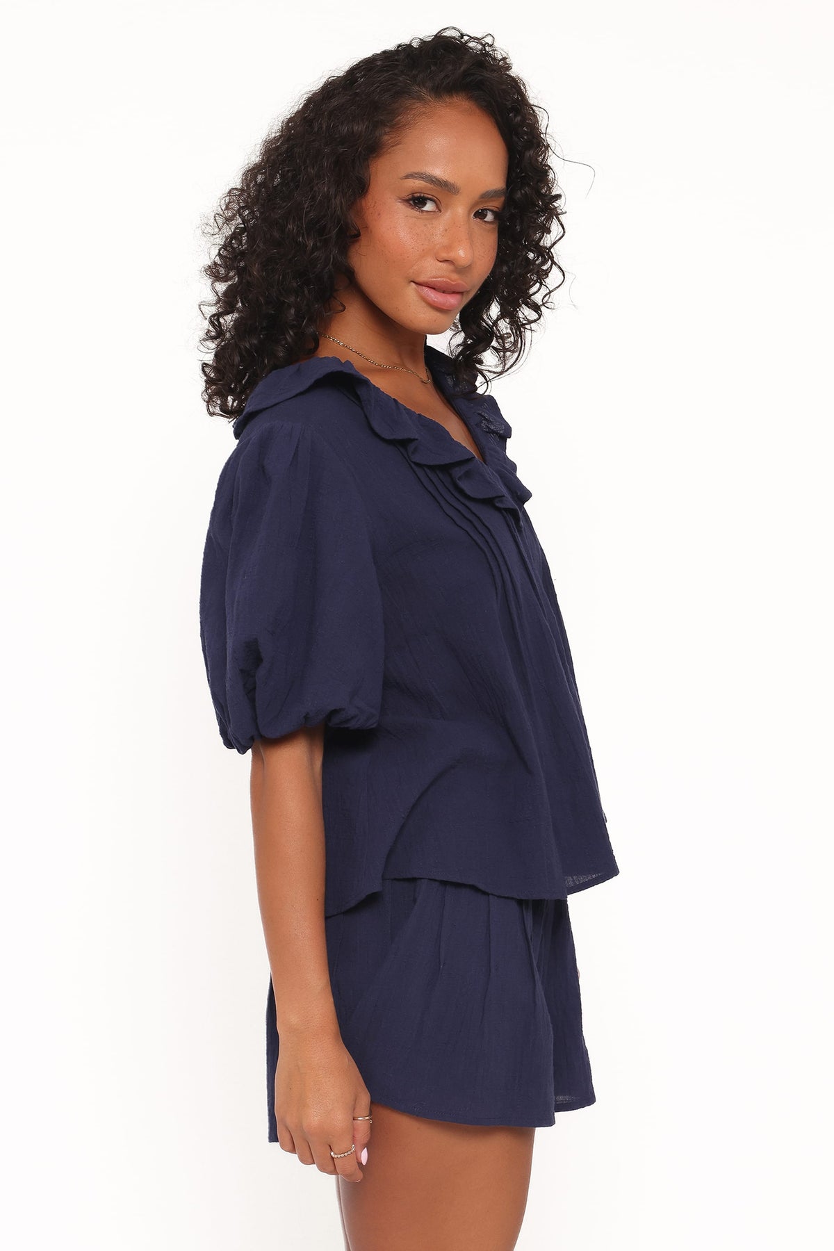 Felicity Short Set in Navy – view 3 of 7