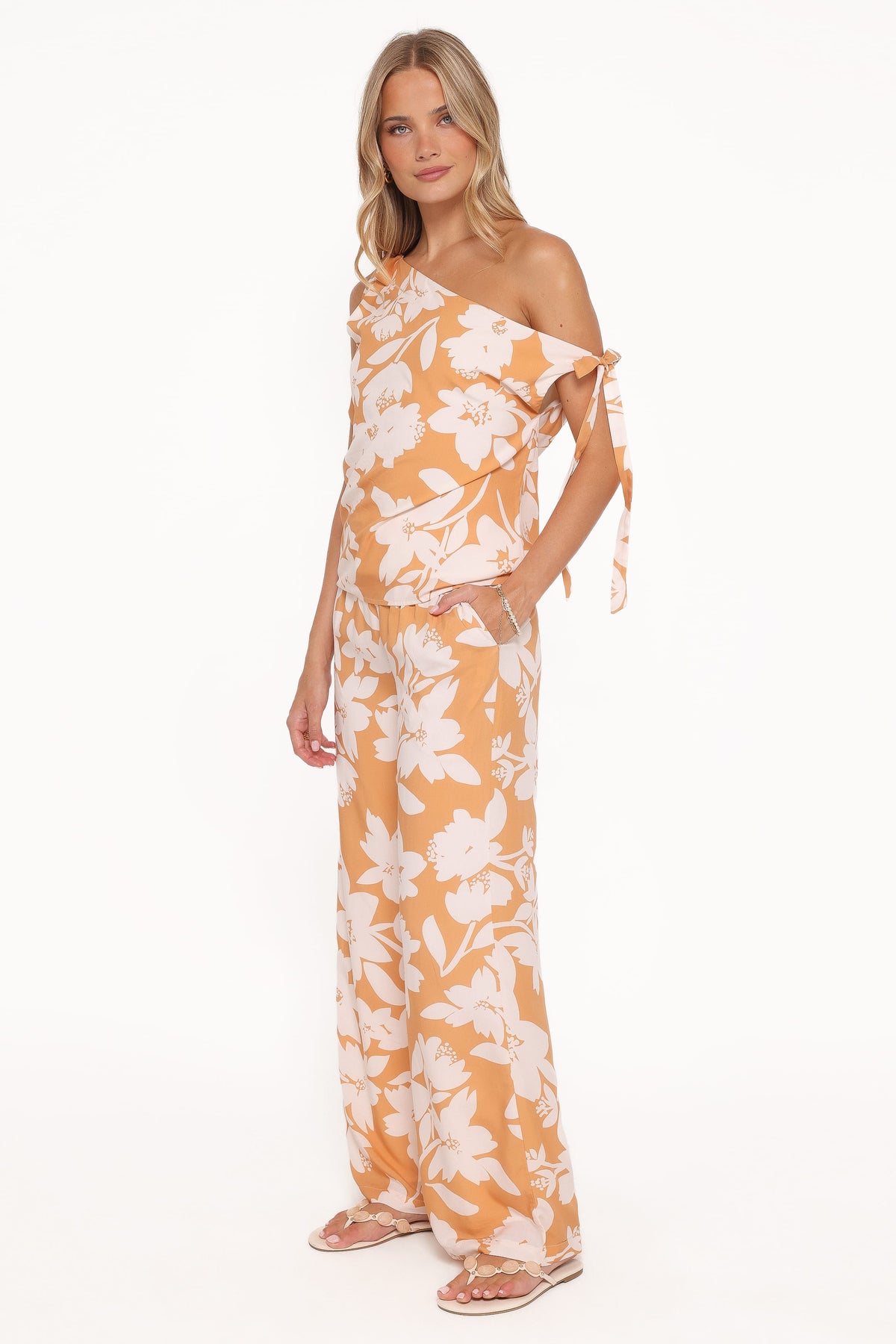 Flynn Pant Set in Yellow Floral – view 4 of 8