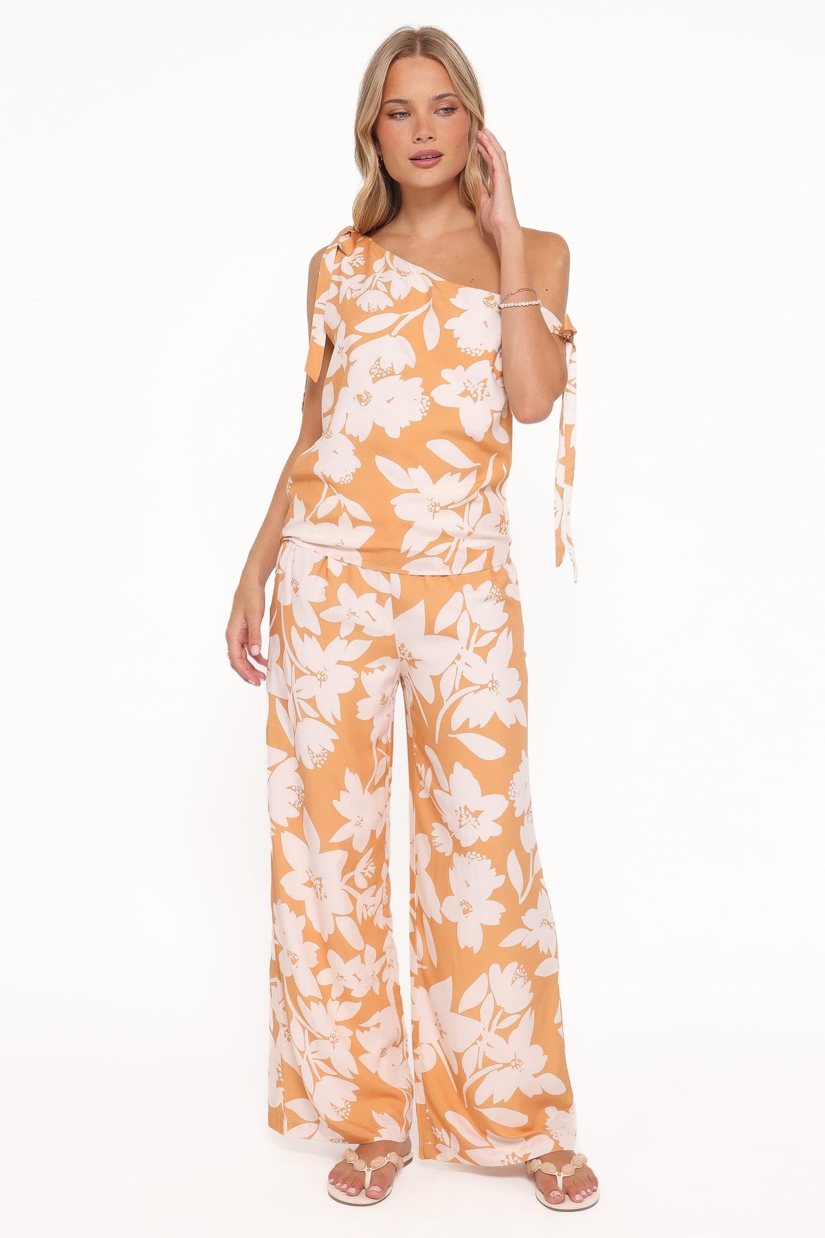 Flynn Pant Set in Yellow Floral – view 2 of 8