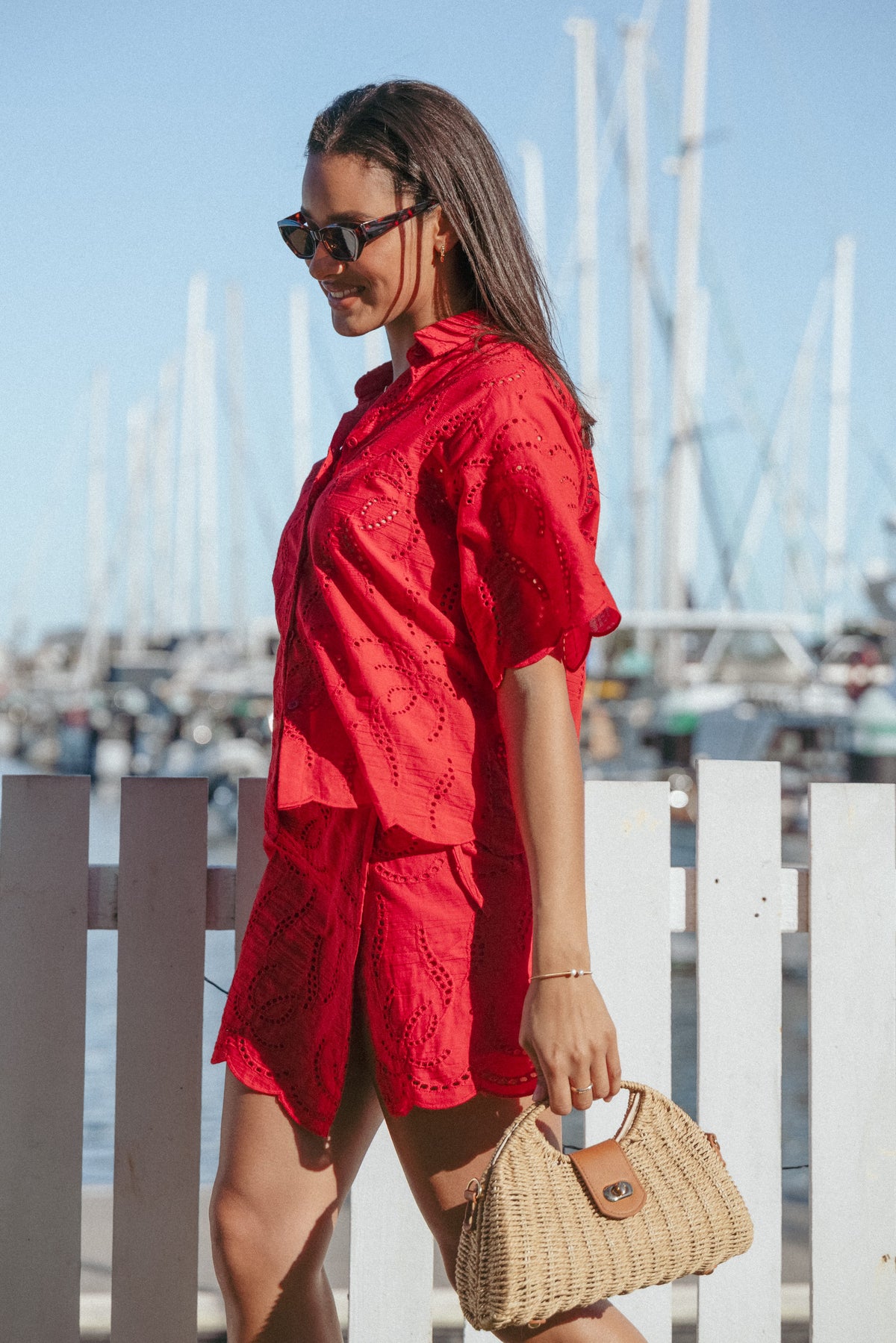 Gallie Skirt Set in Red – view 10 of 10