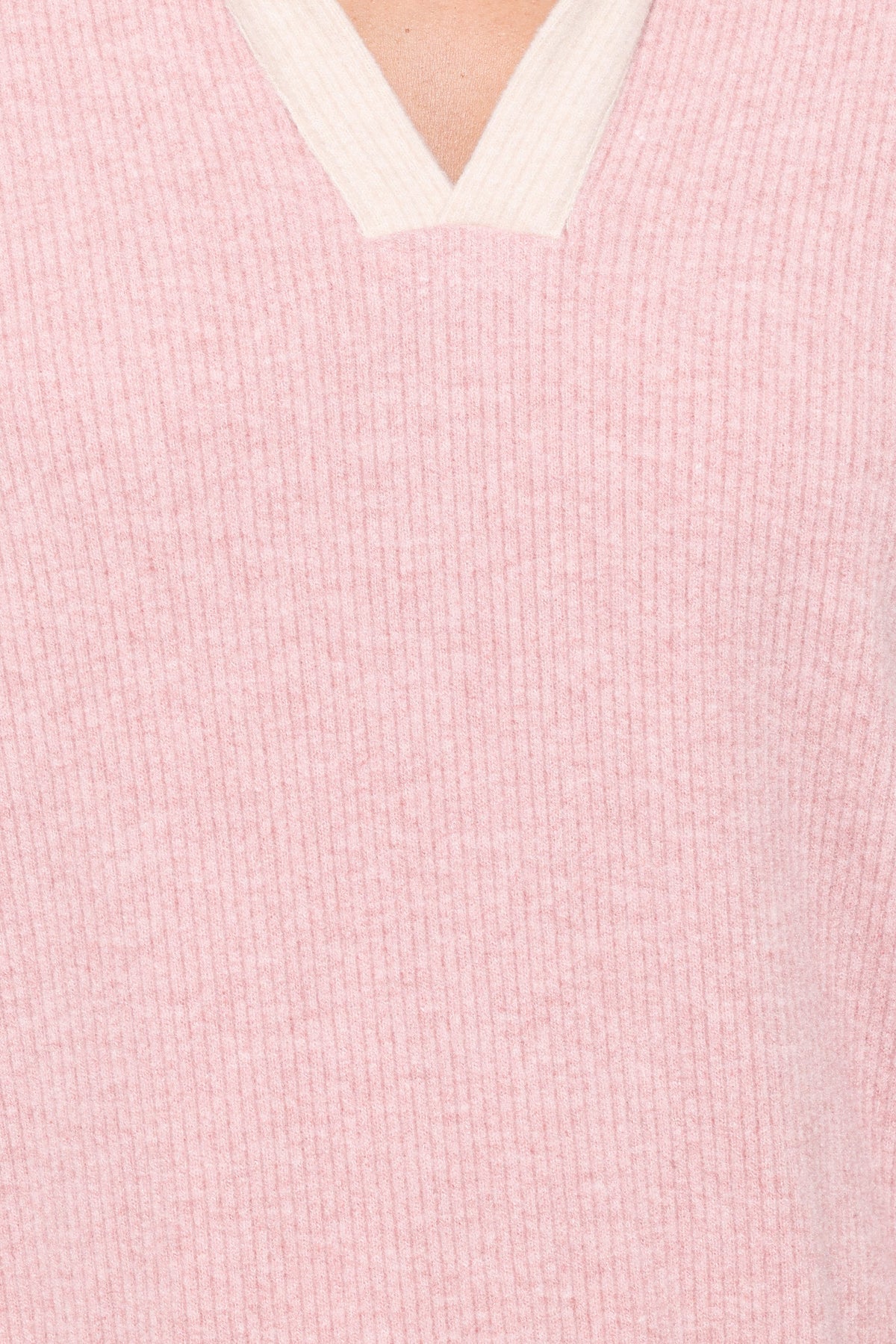 Greta Knitted Short Set in Pink – view 7 of 8