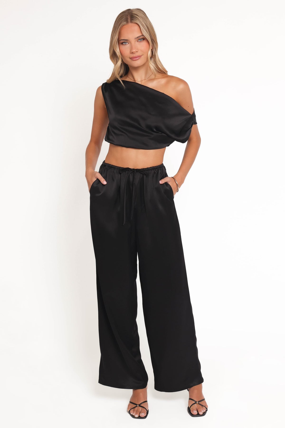 India Pant Set in Black – view 1 of 6