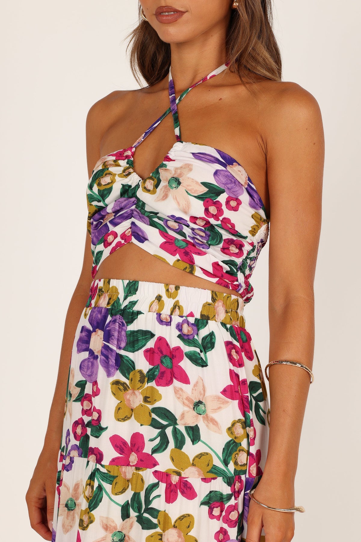 Kari Halter Top Set in Floral – view 4 of 8