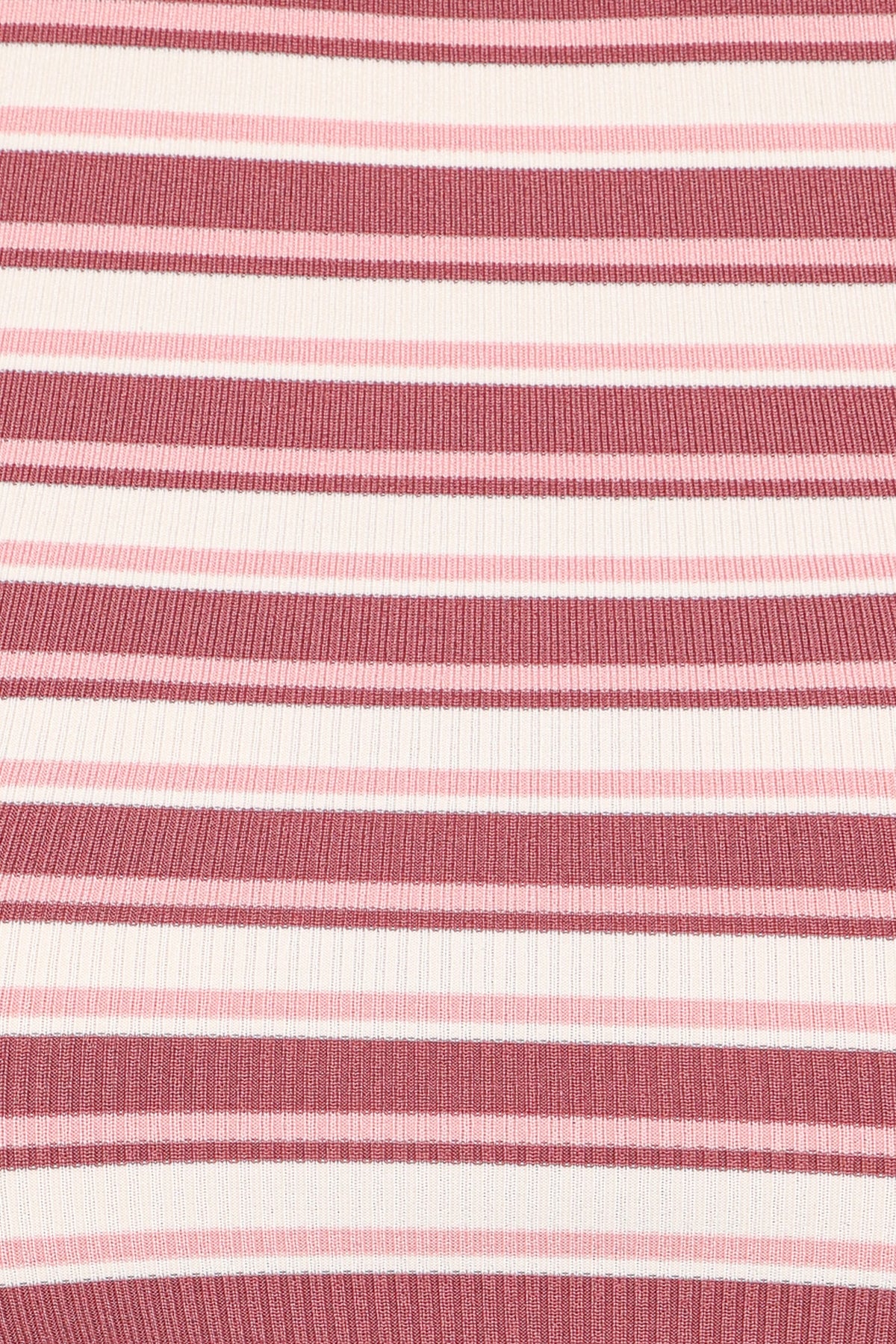 Kelly Maxi Skirt Set in Burgundy/Pink Stripe – view 9 of 10