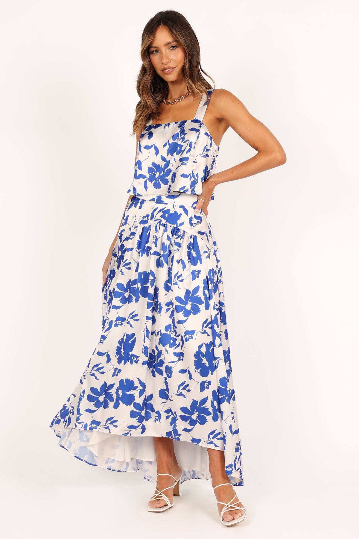 Lulu Set in Blue Floral – view 2 of 7