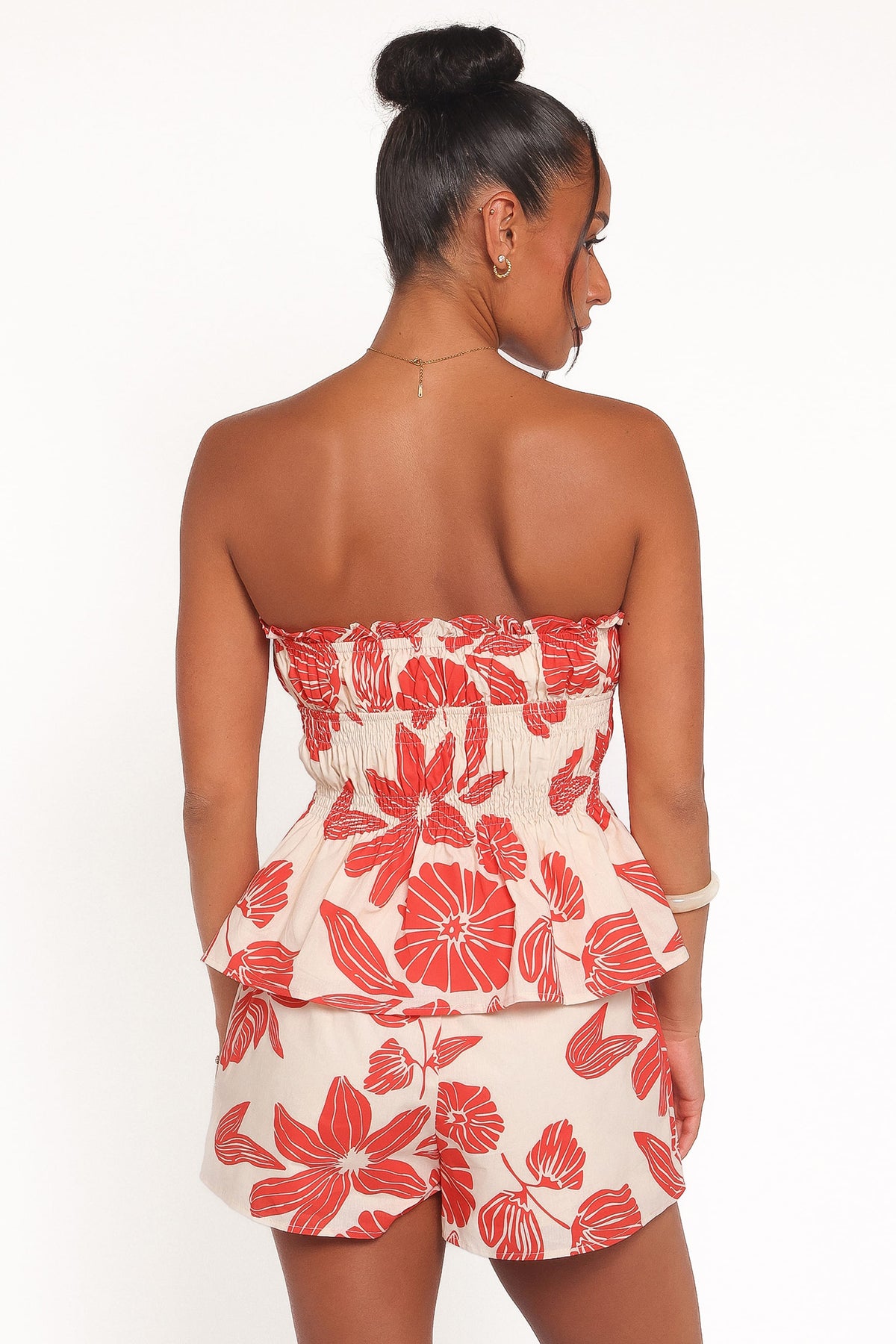 Luna Short Set in Red Floral – view 6 of 9