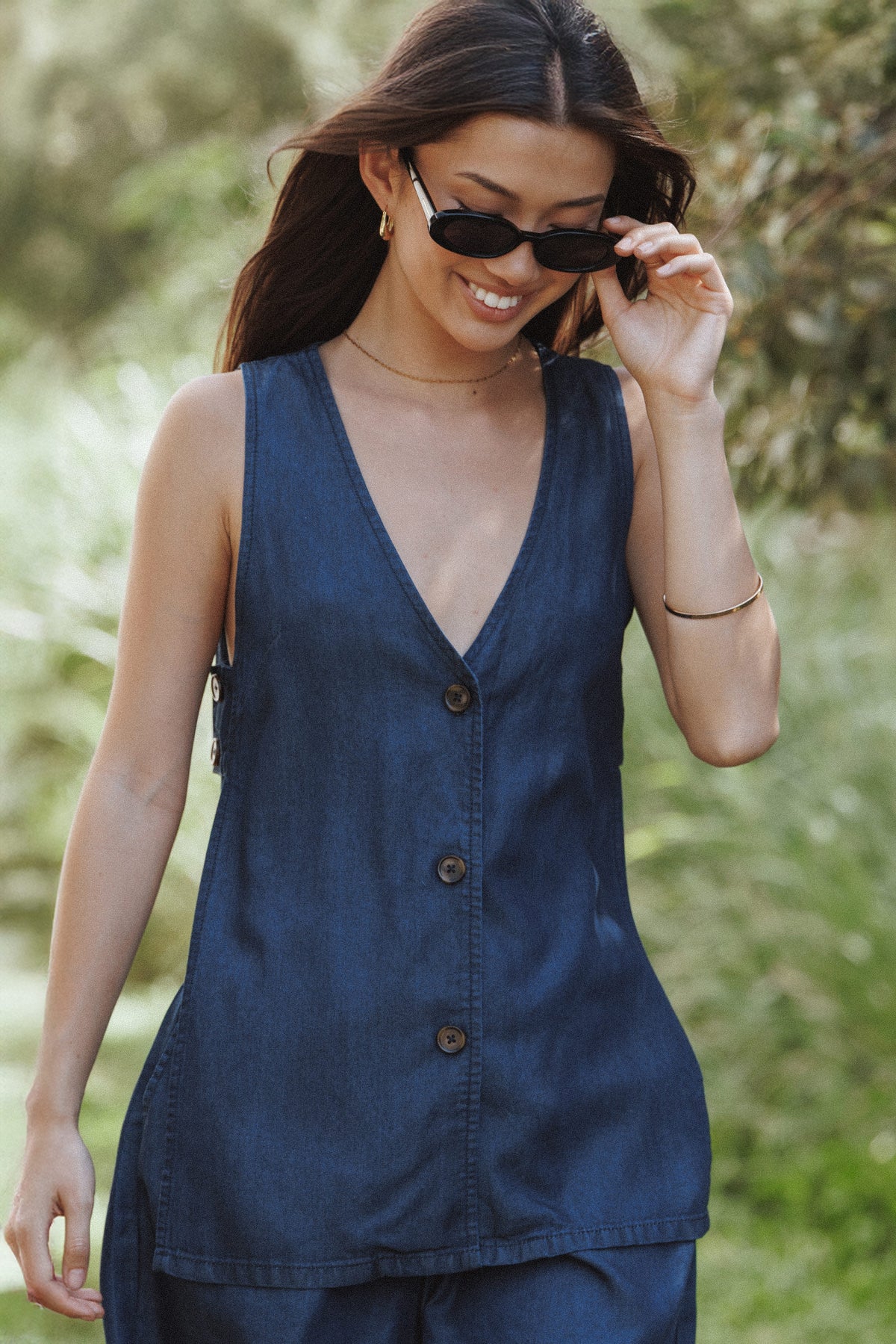 Miller Short Set in Chambray – view 9 of 9