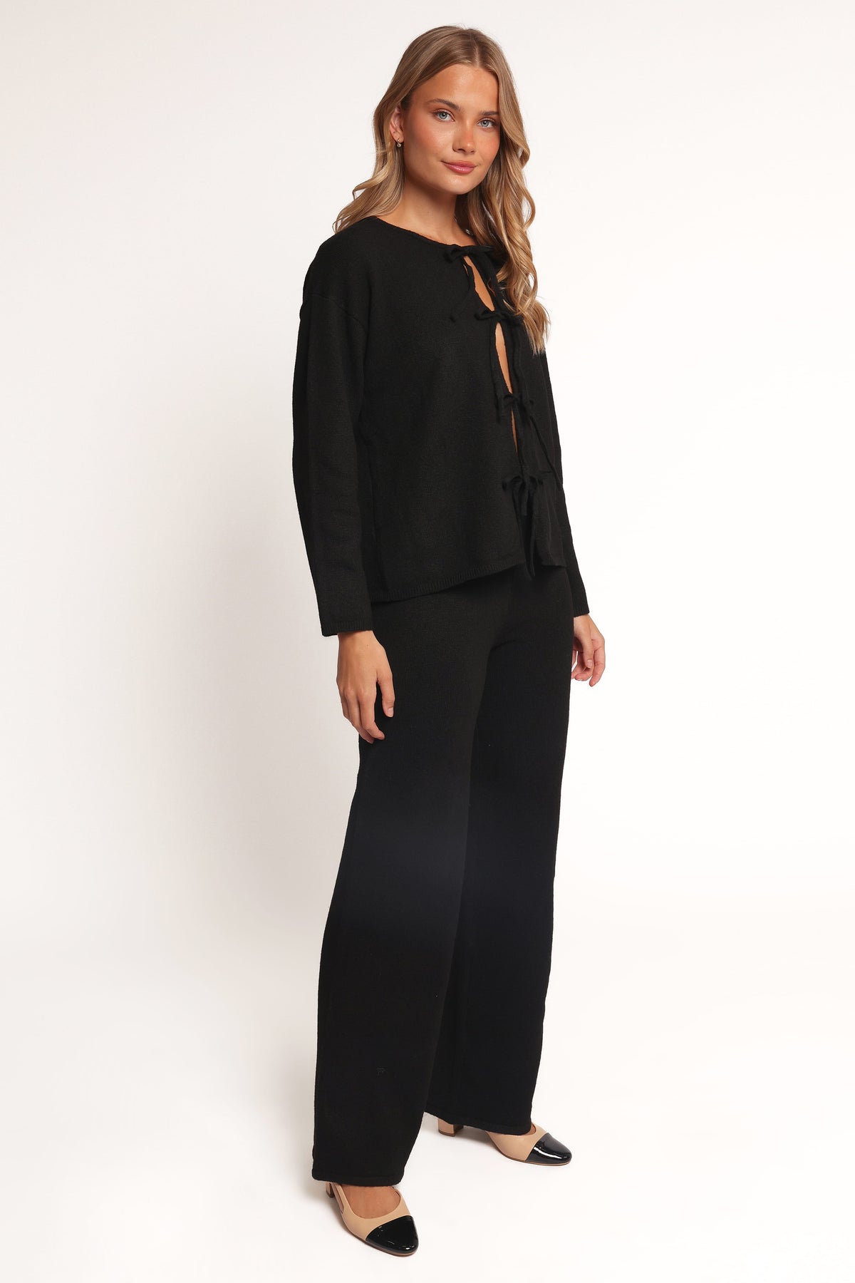 Odell Knit Set in Black – view 4 of 10