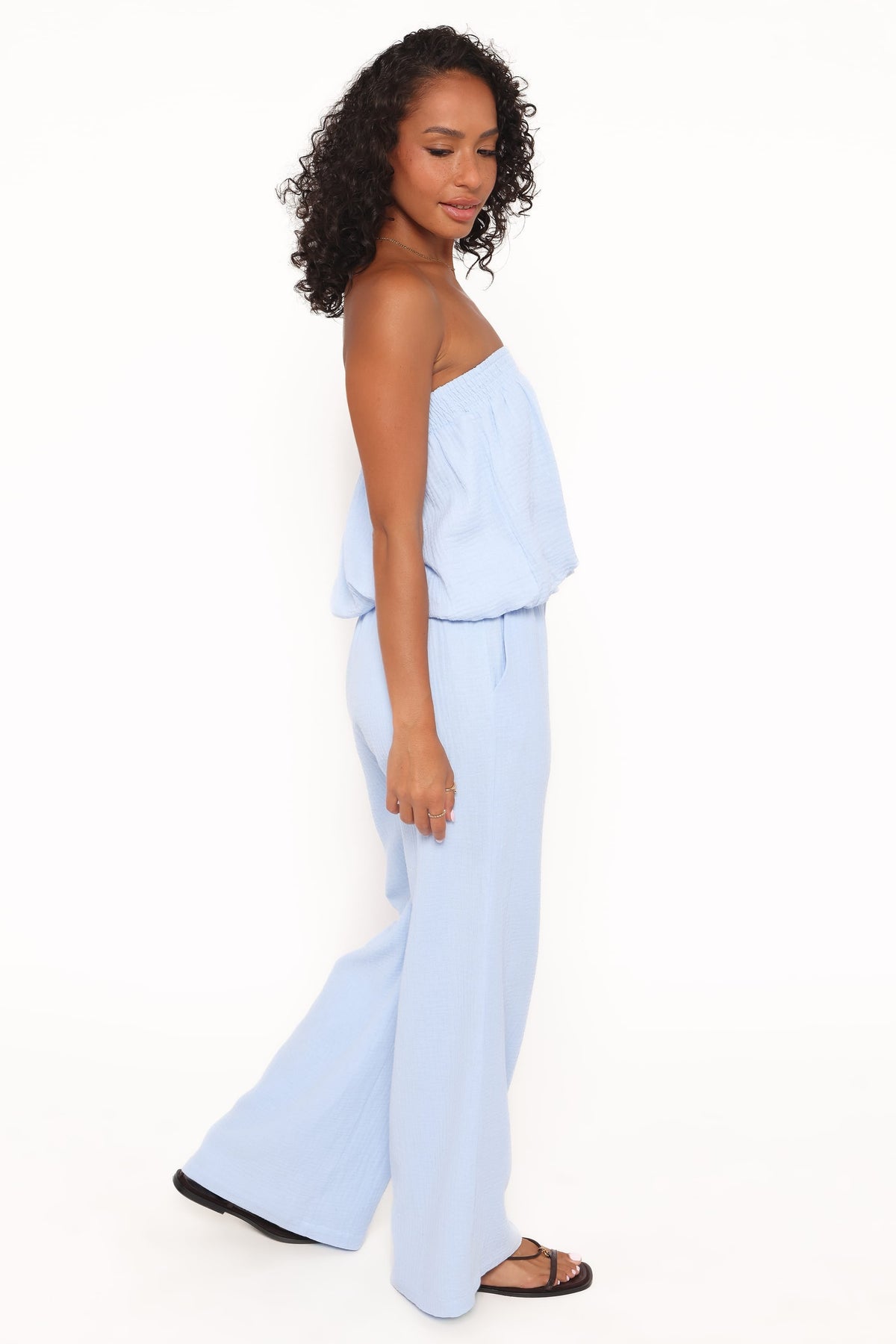 Olivia Pant Set in Baby Blue – view 3 of 8
