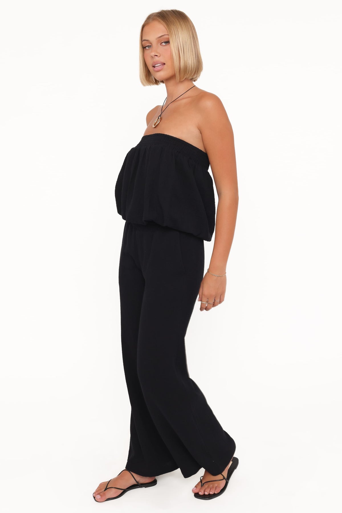 Olivia Pant Set in Black – view 2 of 7