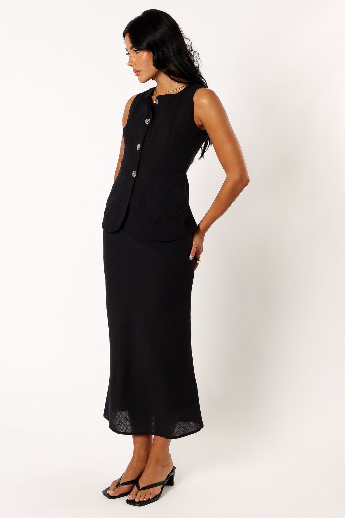 Peter Two Piece Set in Black – view 6 of 8