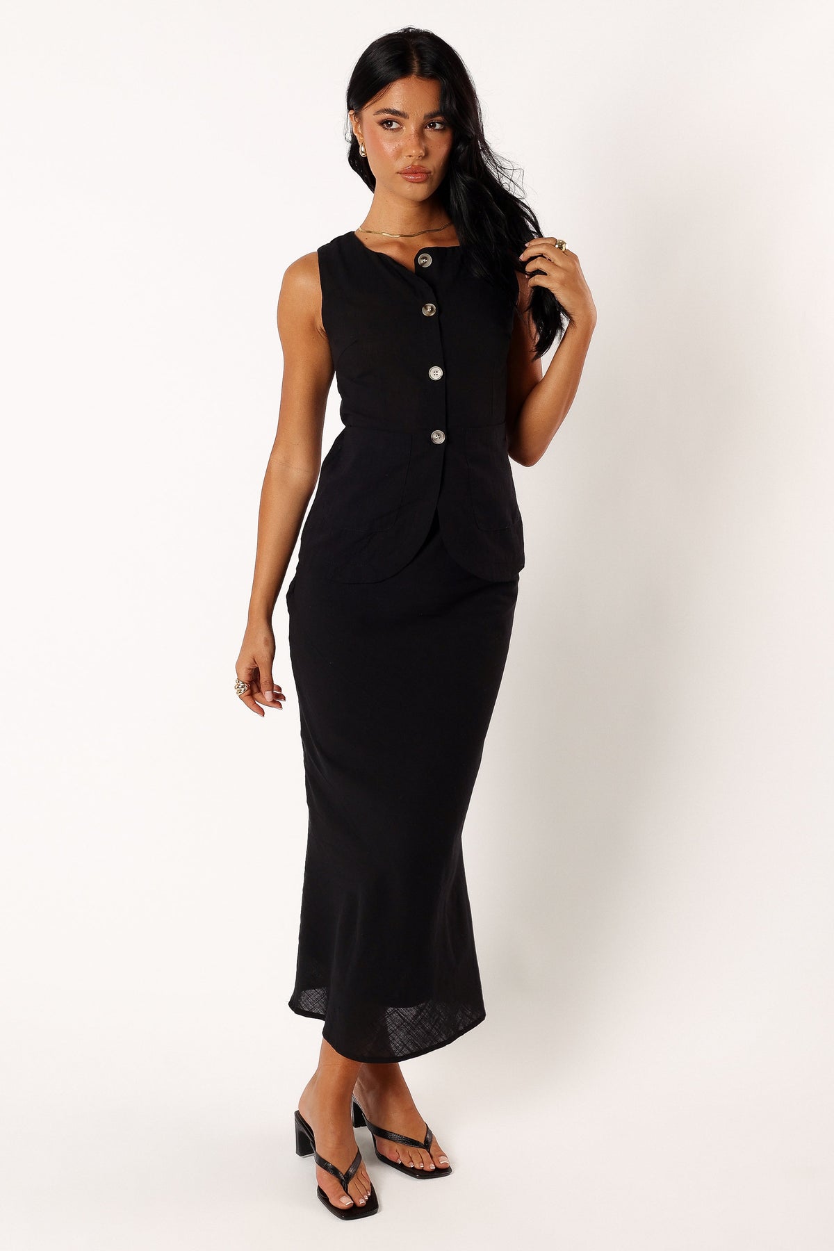 Peter Two Piece Set in Black – view 2 of 8