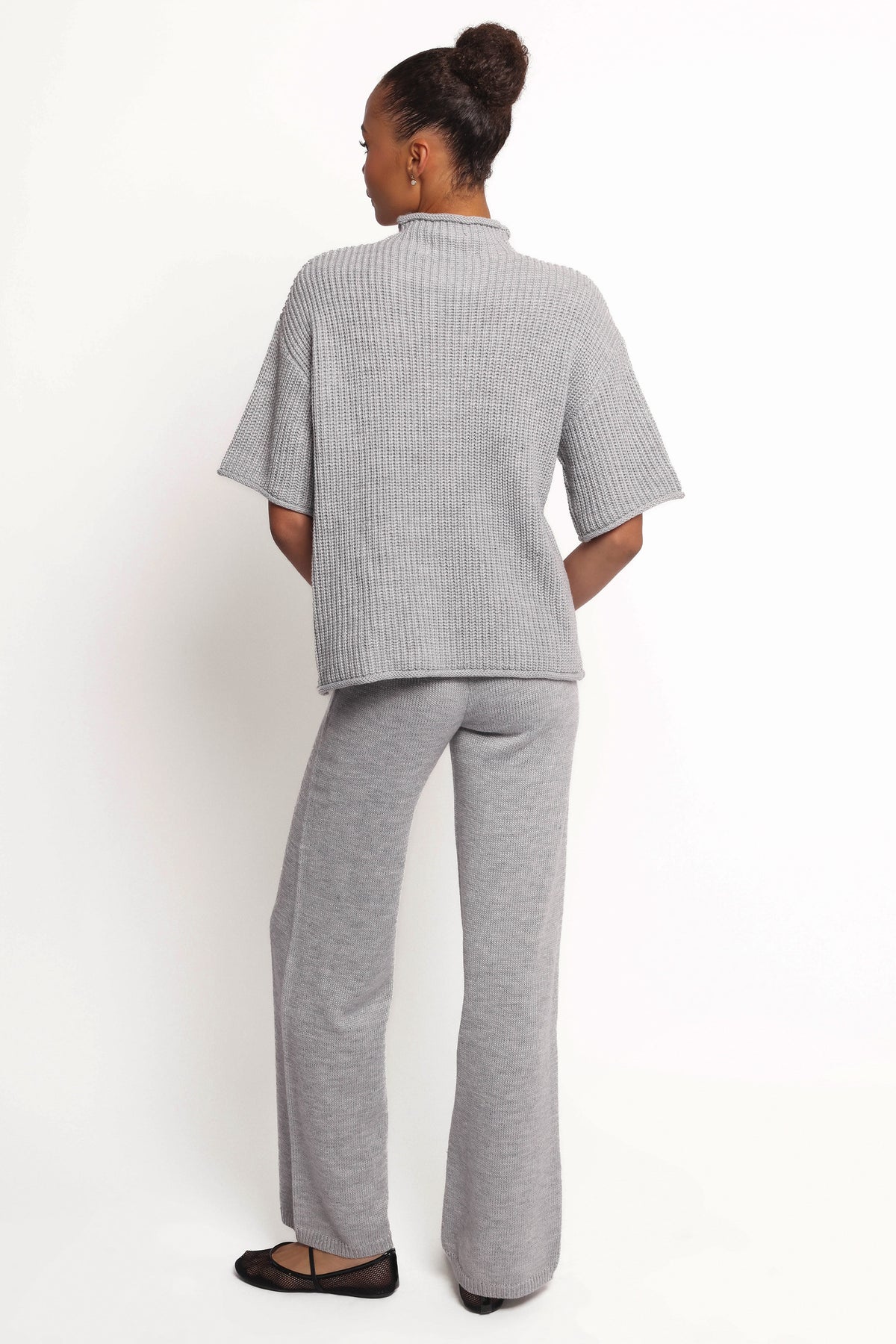 Remii Knit Pant Set in Grey – view 4 of 7