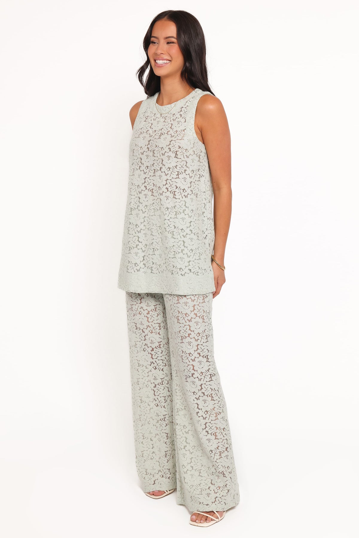 Sammy Embroidered Set in Mint Green – view 4 of 8