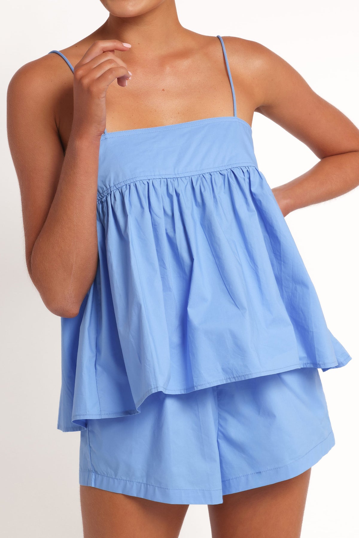 Serina Short Set in Blue – view 7 of 9