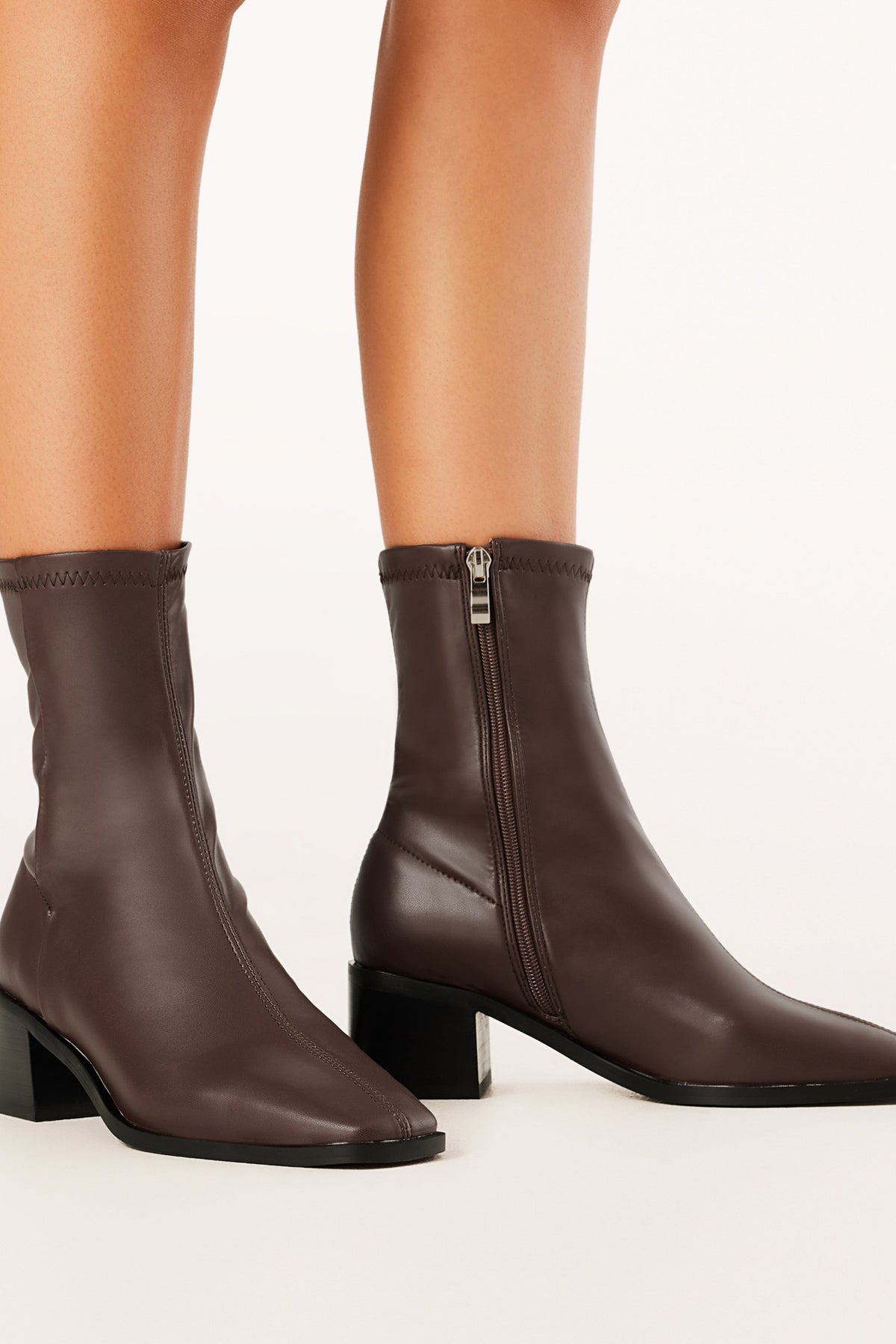 Chihiro Booties in Hickory – view 3 of 3
