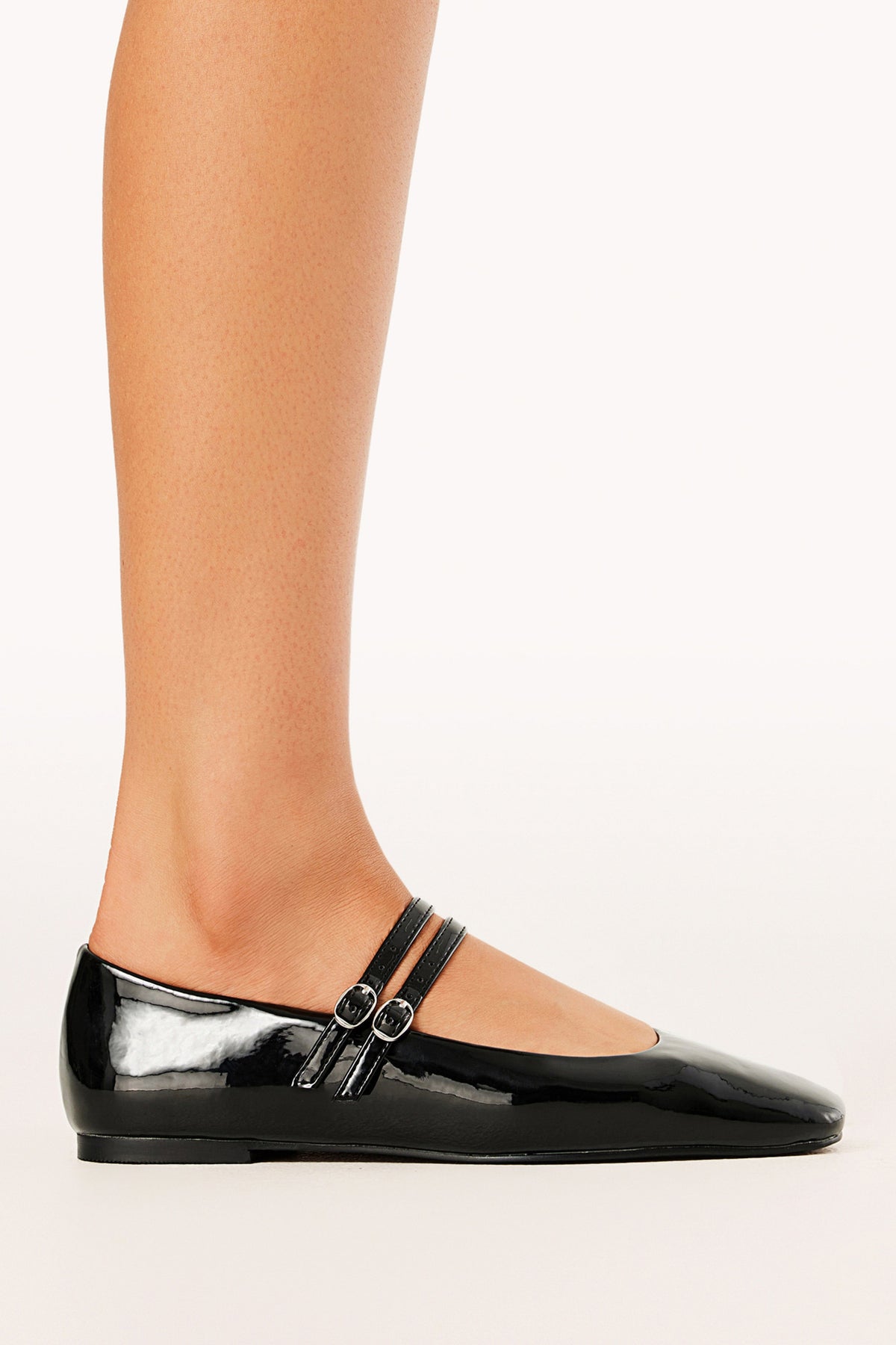Finnegan Flats in Black Patent – view 2 of 3