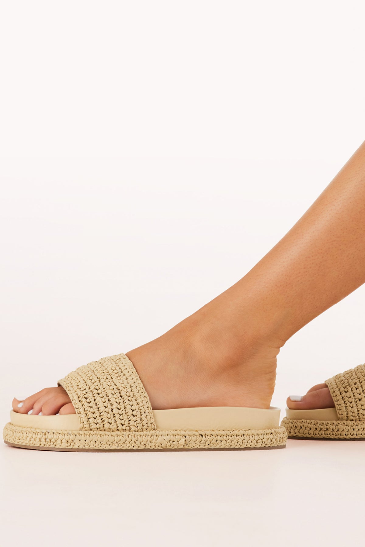 Quartilla Sandals in Natural Raffia – view 6 of 6
