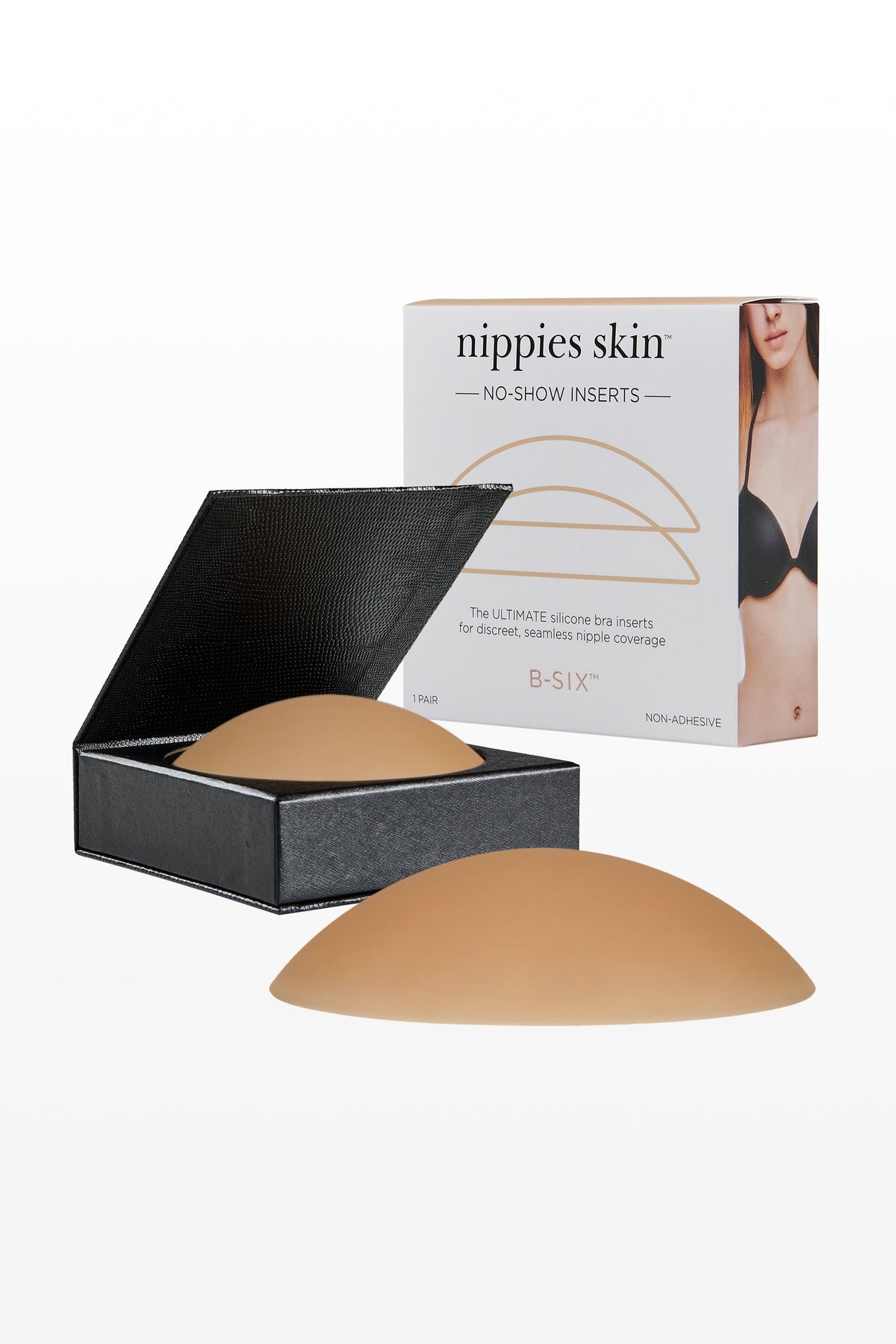 Nippies Non-Adhesive No-Show Inserts in Caramel – view 4 of 4