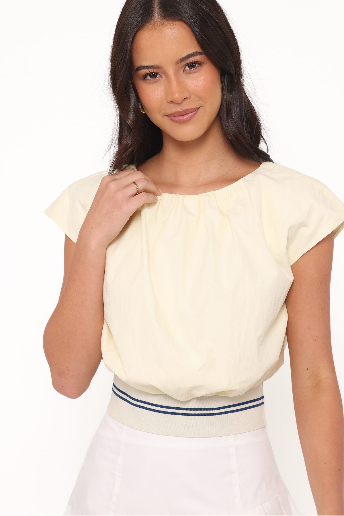 Adam Top in Pale Yellow – view 3 of 8