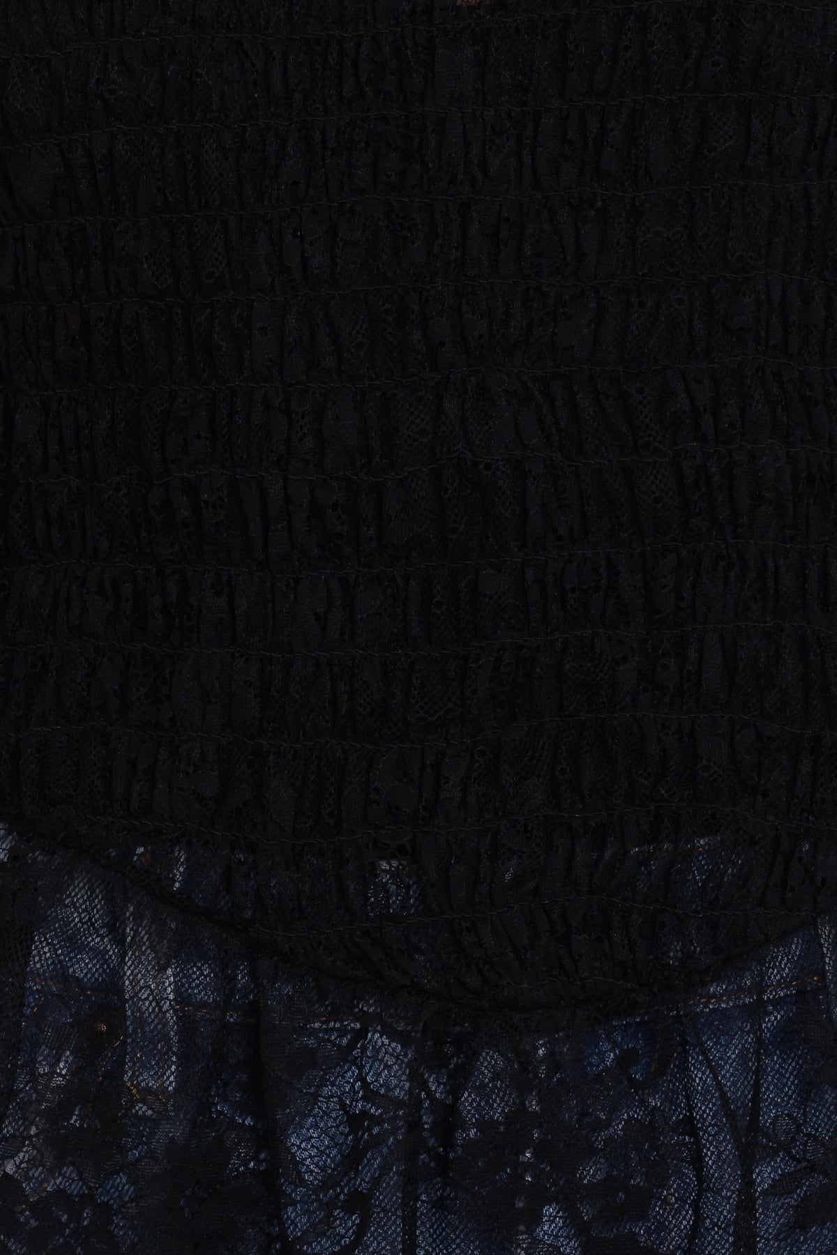 Adeline Peplum Top in Black – view 7 of 7