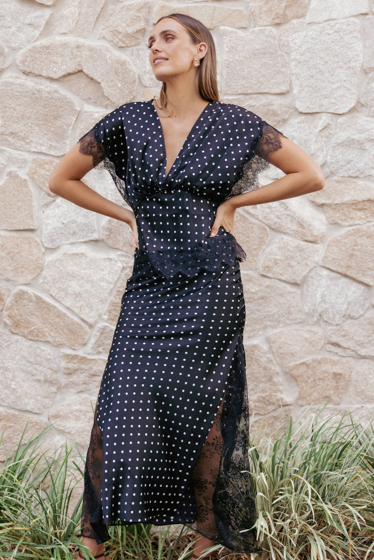 Ailbhe Top in Black Polka Dot – view 8 of 8