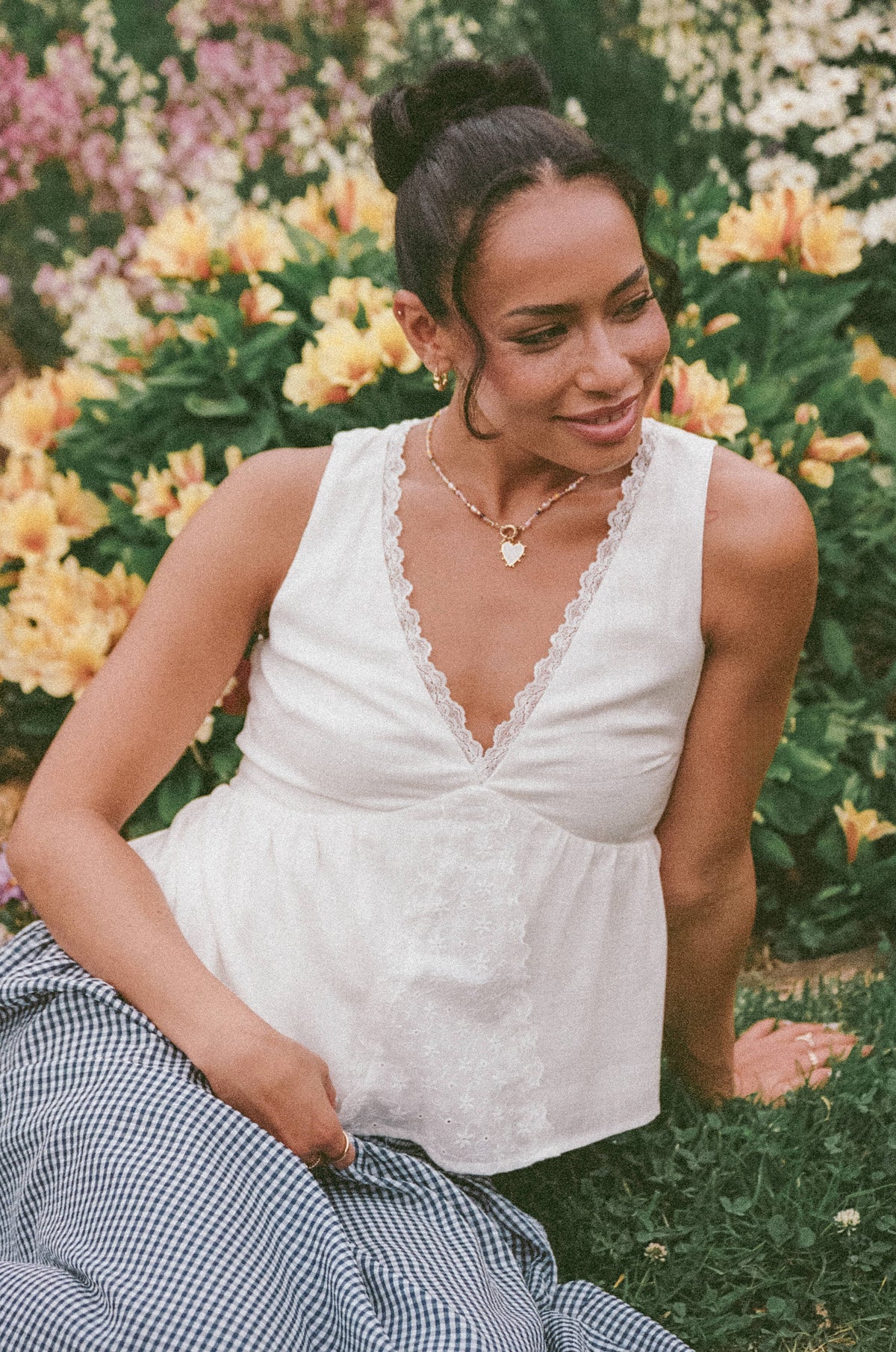 Aminta Top in White – view 1 of 7