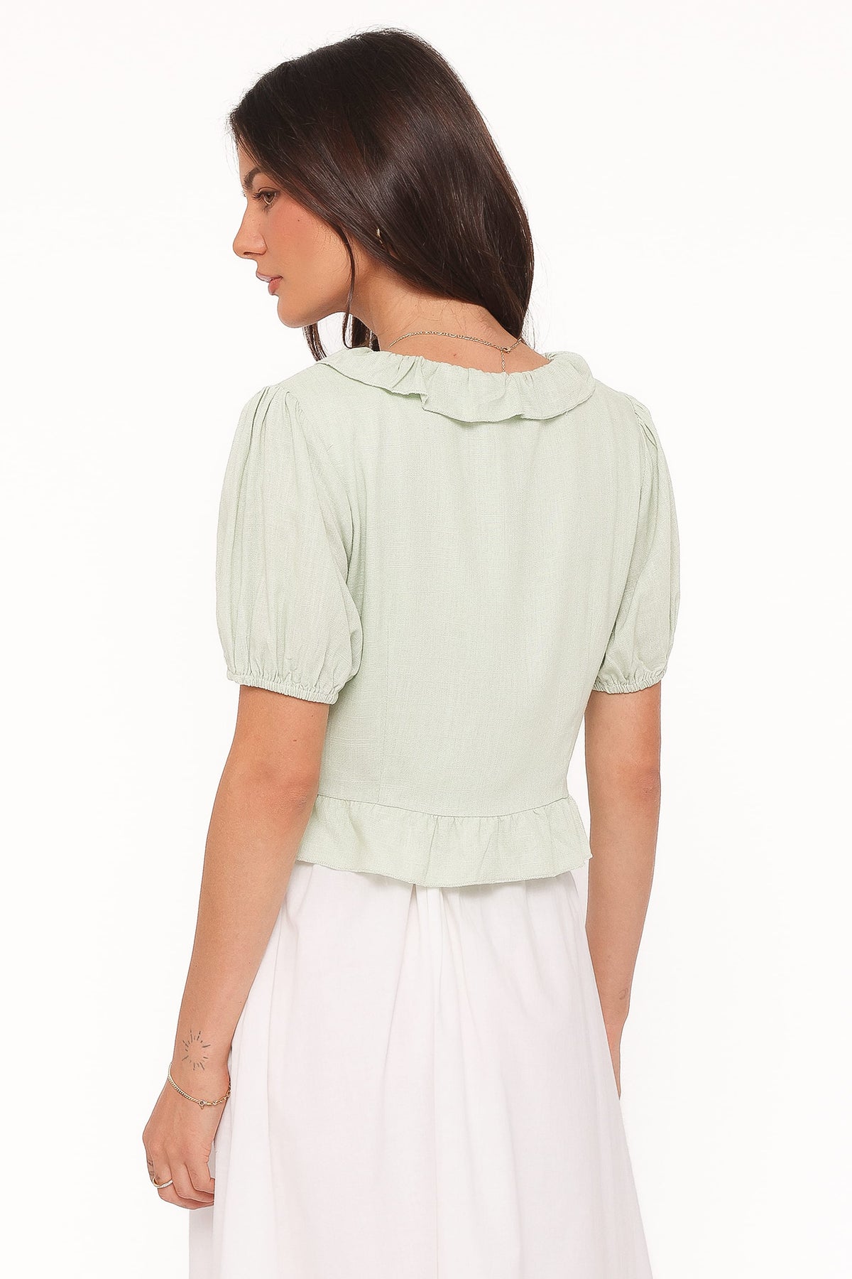 Andra Top in Sage – view 4 of 6