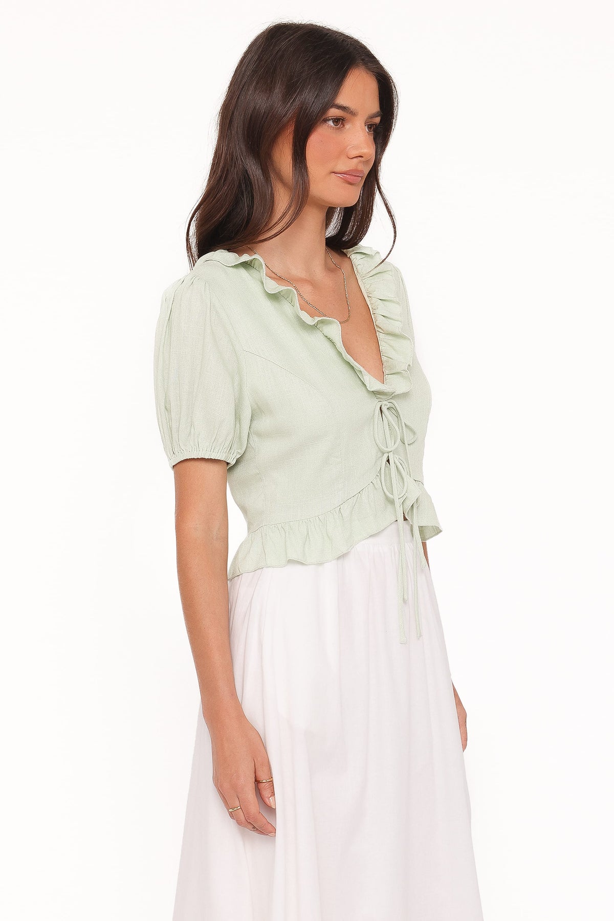 Andra Top in Sage – view 3 of 6