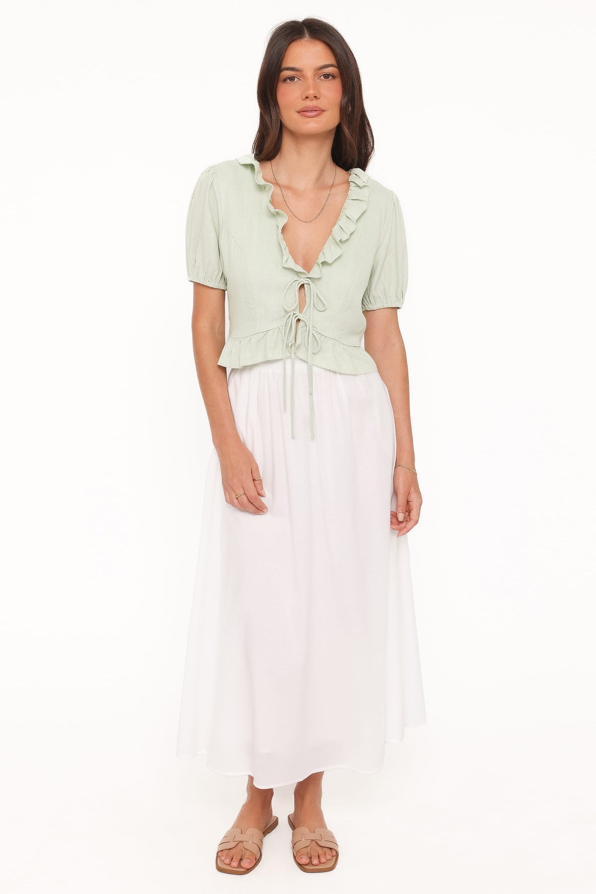 Andra Top in Sage – view 2 of 6