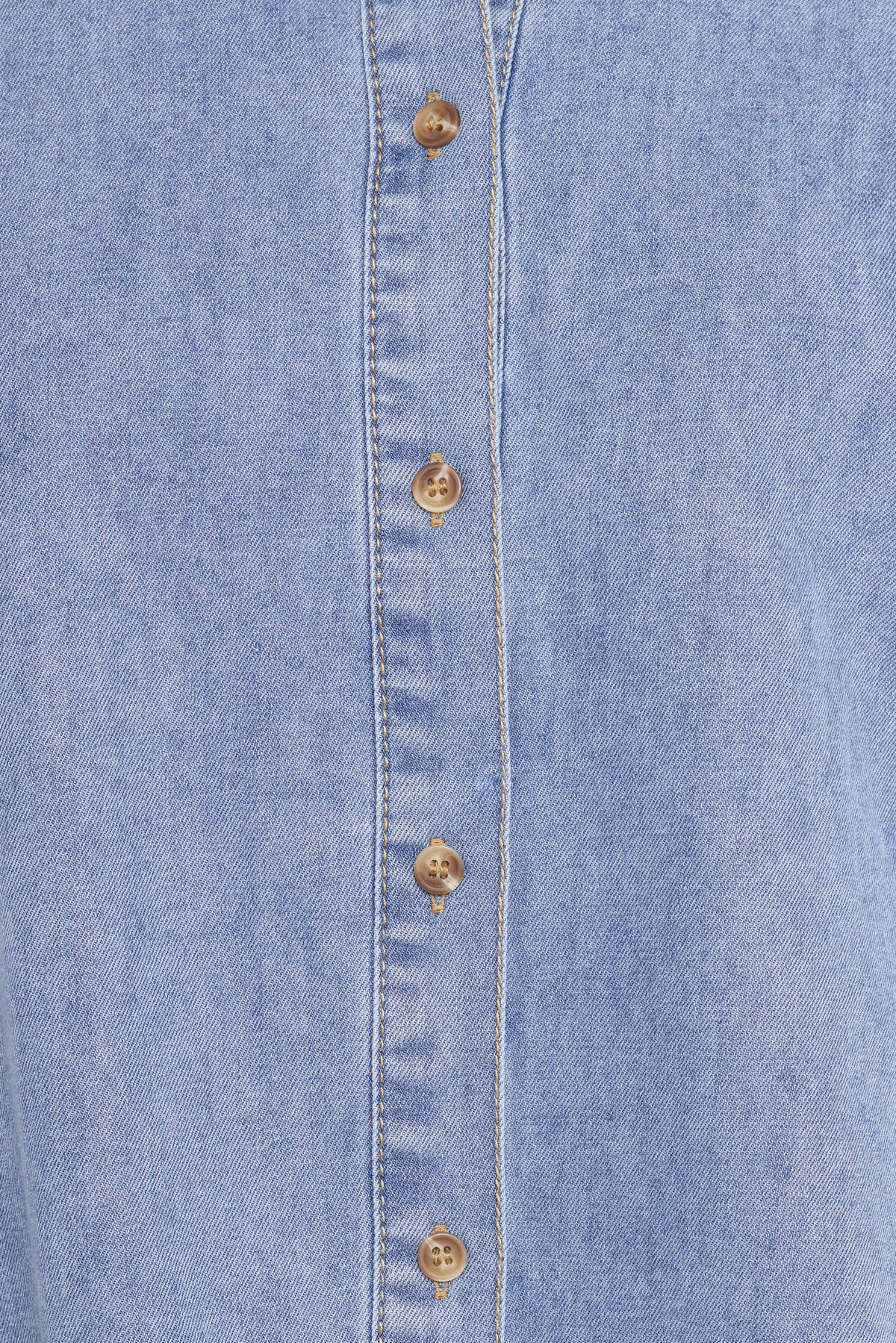 Antonella Denim Shirt in Denim Blue – view 8 of 8