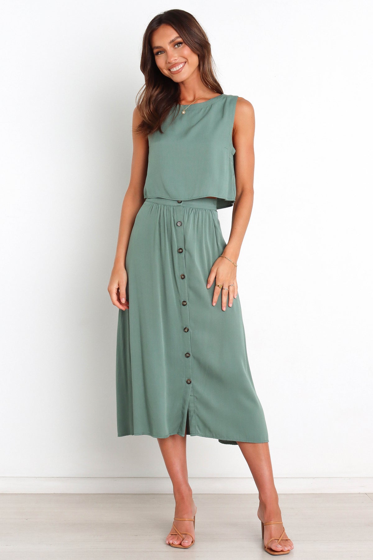 Ava Top in Green – view 3 of 7