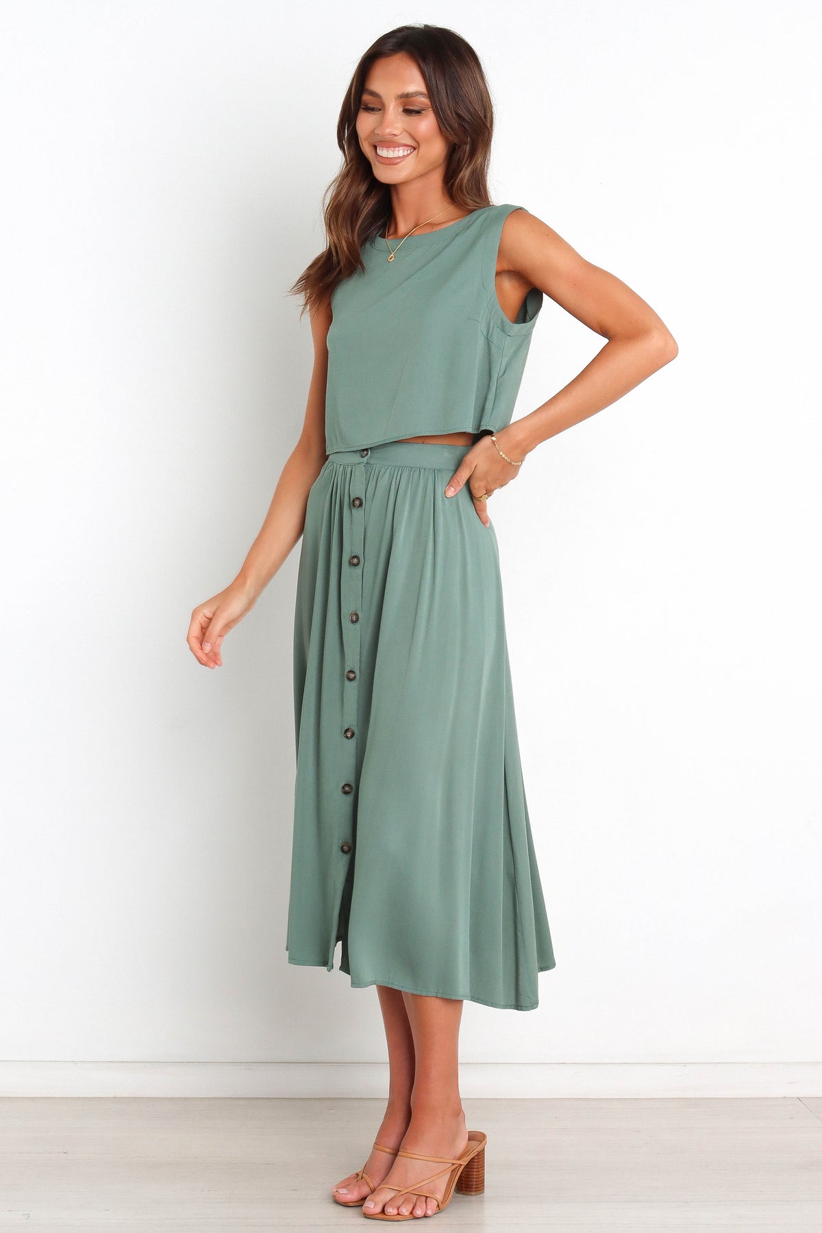Ava Top in Green – view 4 of 7
