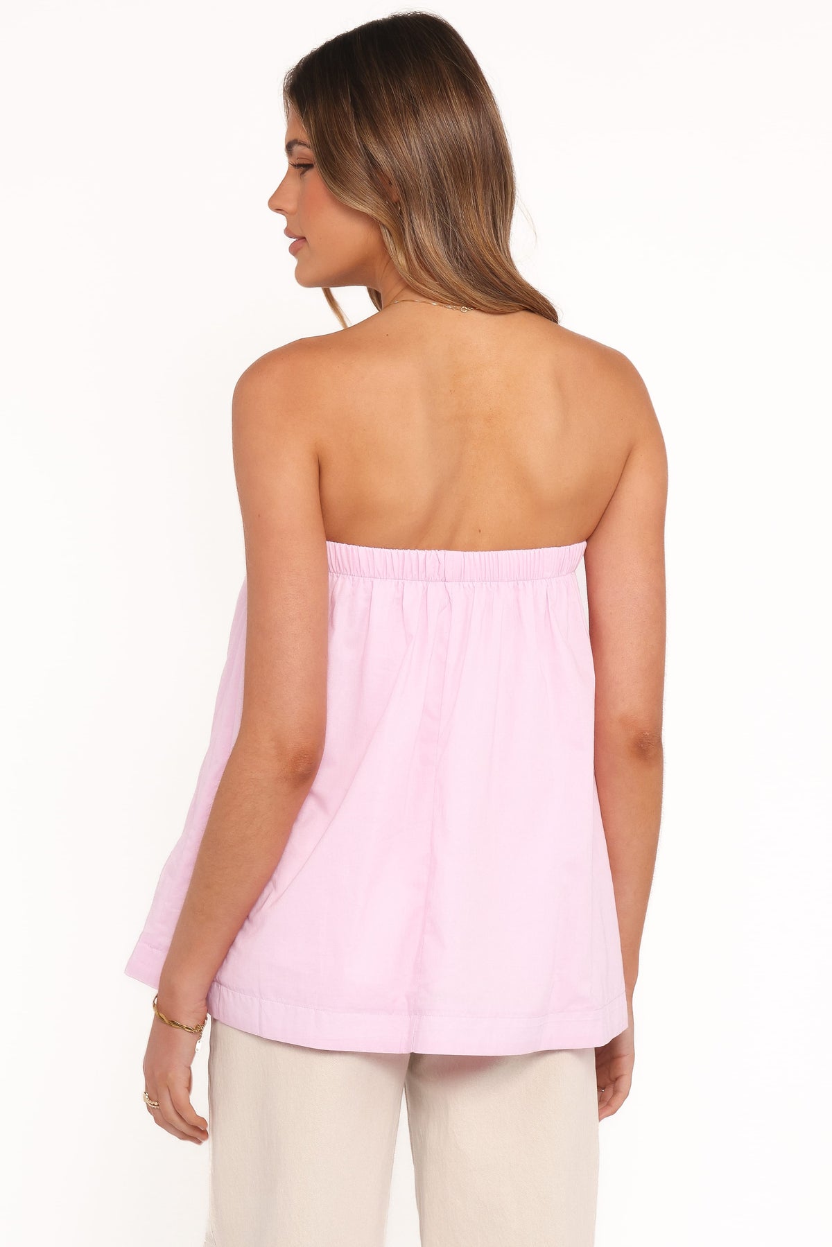 Cadhla Strapless Top in Pink – view 4 of 6