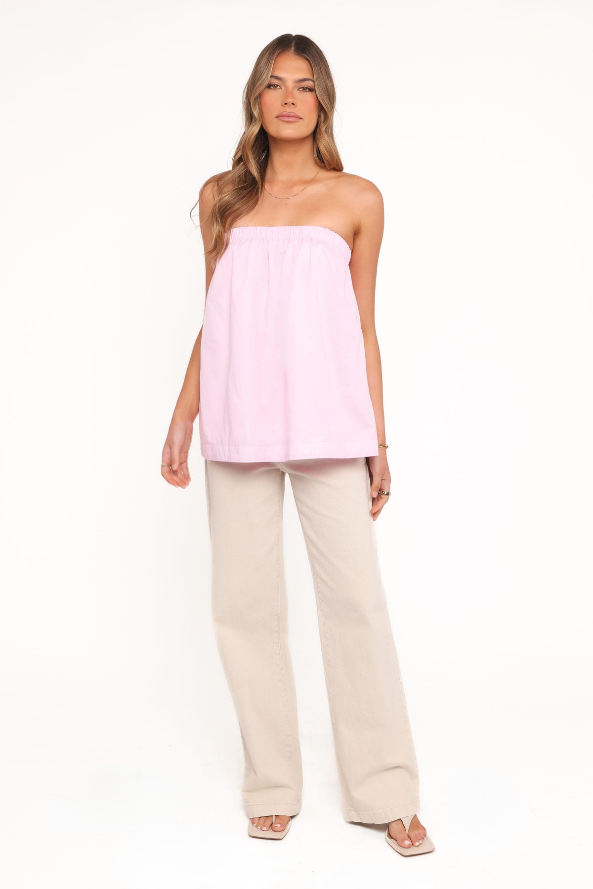 Cadhla Strapless Top in Pink – view 5 of 6