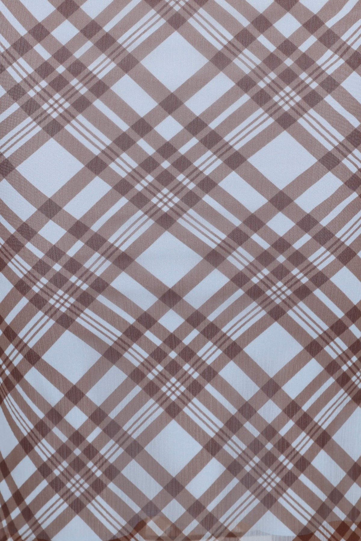 Caitriona Cowl Neck Top in Blue Plaid – view 7 of 8