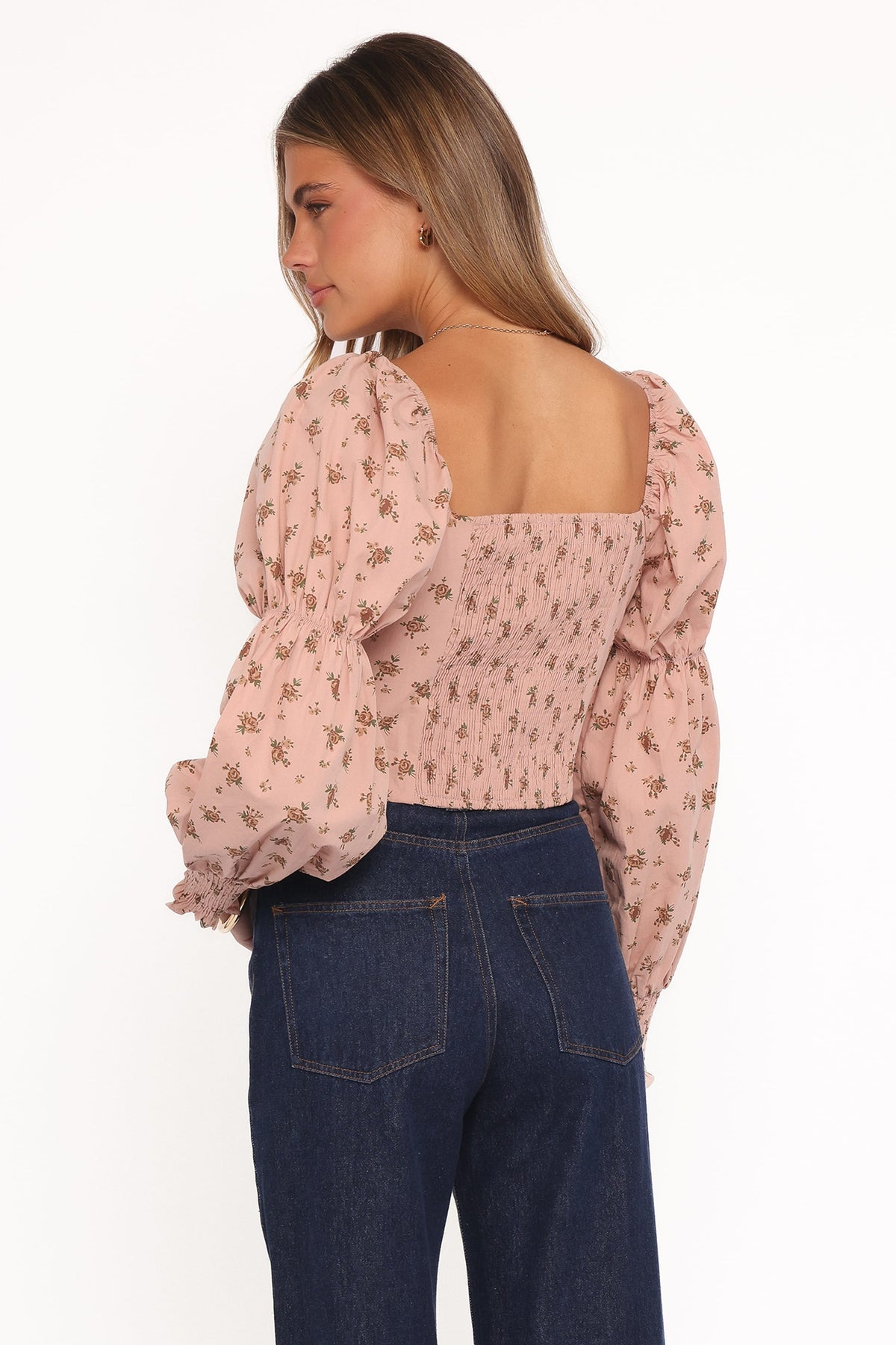 Charlene Top in Pink Floral – view 4 of 6