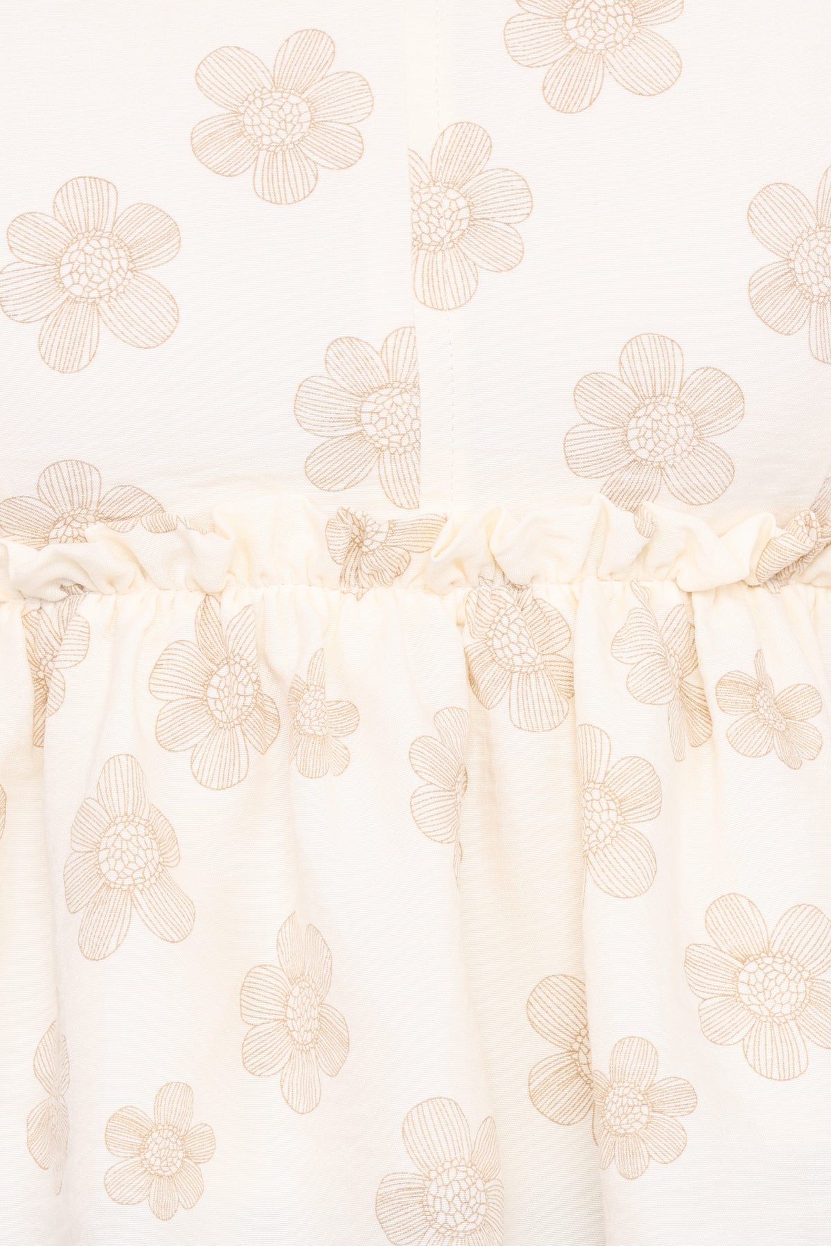 Cielo Top in Sand Beige Floral – view 6 of 6