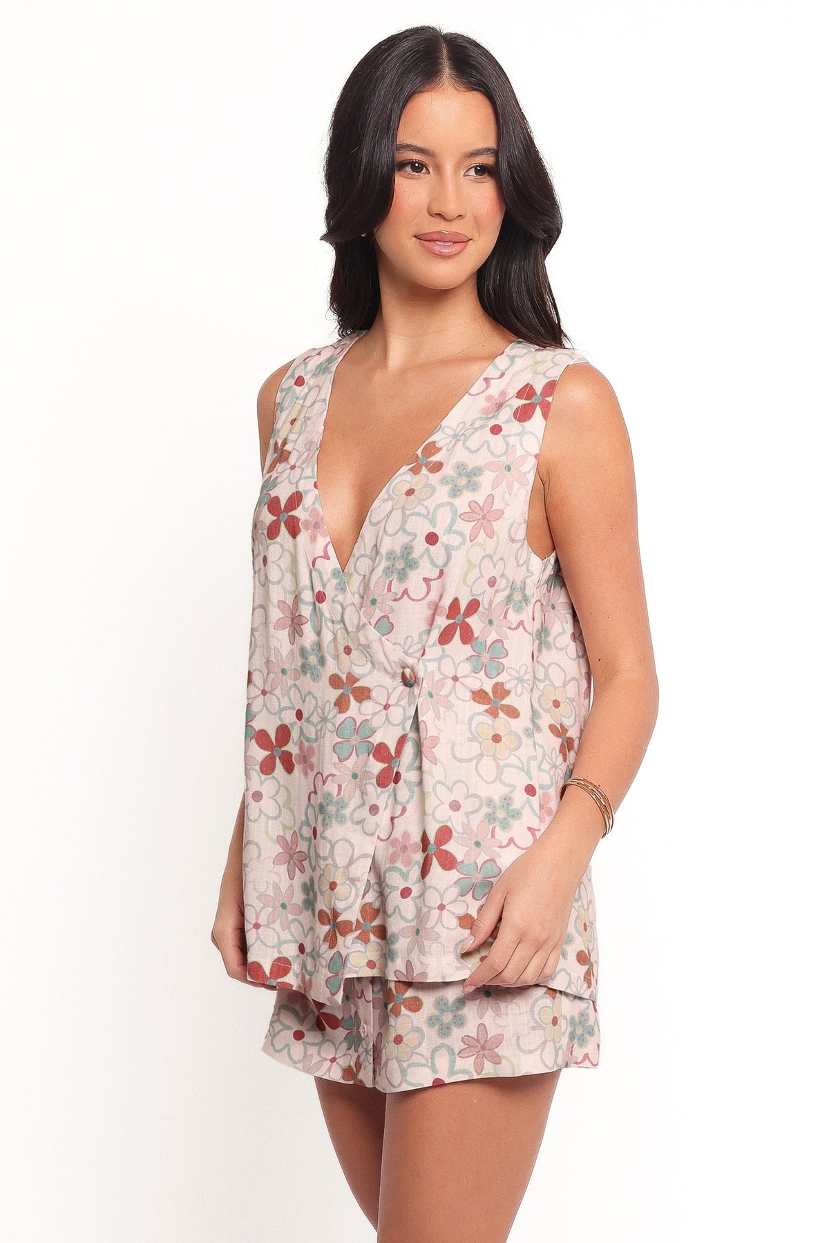 Clemie Wrap Top in Mirabelle Floral – view 5 of 9