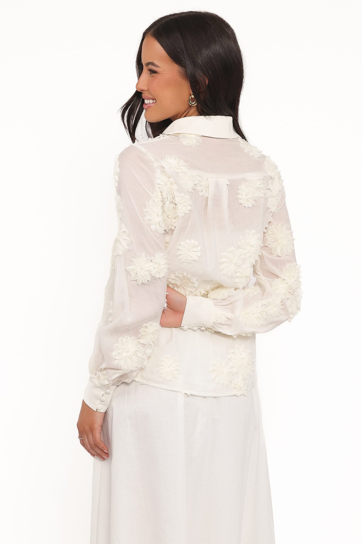Cliona Shirt in Cream – view 5 of 7