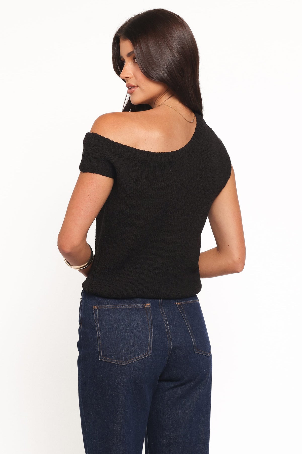 Coco Knit Top in Black – view 5 of 7