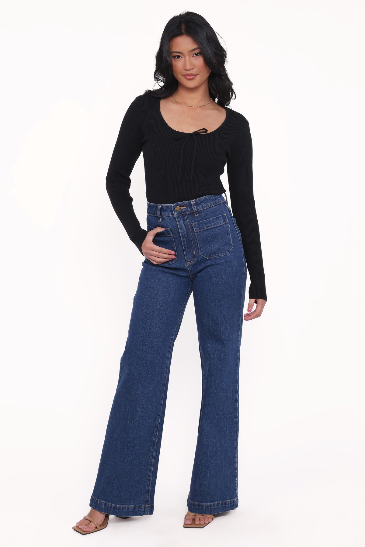 Cooper Knit Top in Black – view 5 of 7