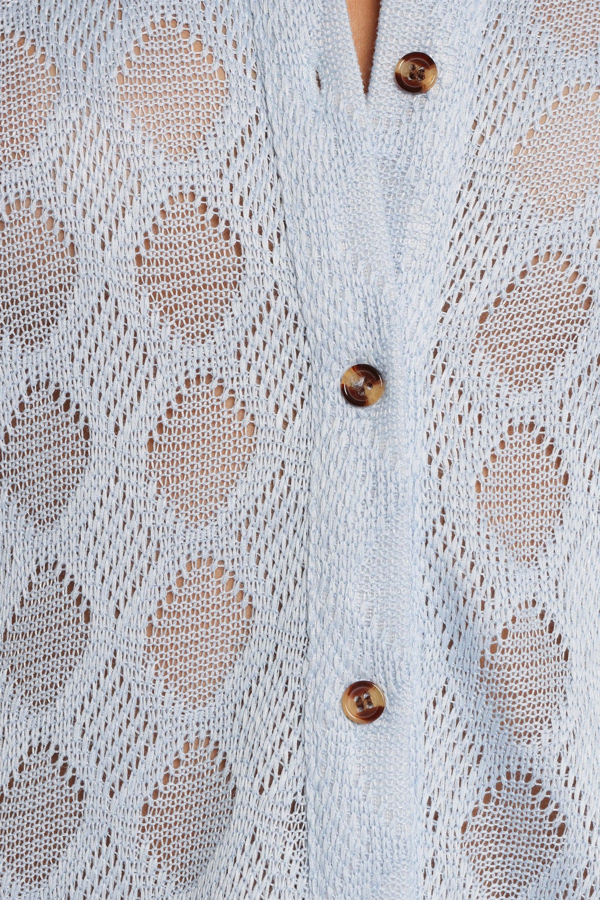 Cora Knit Shirt in Blue – view 9 of 10
