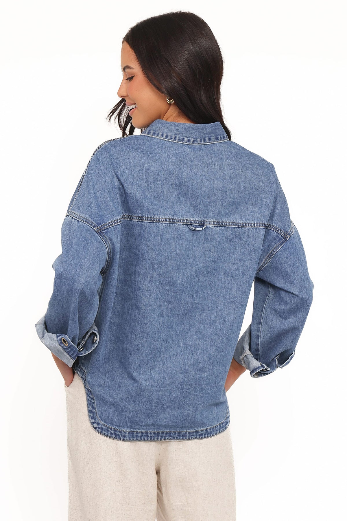 Cornelia Denim Shirt in Blue – view 5 of 7