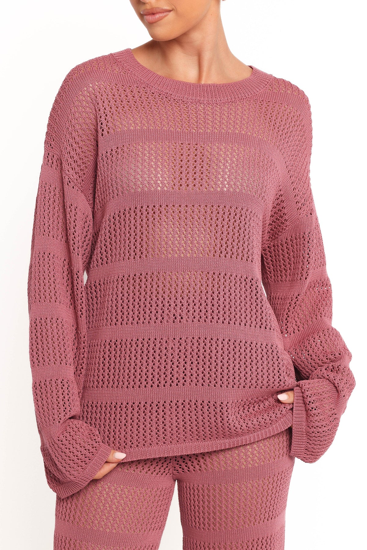 Crawford Top in Rose – view 1 of 6